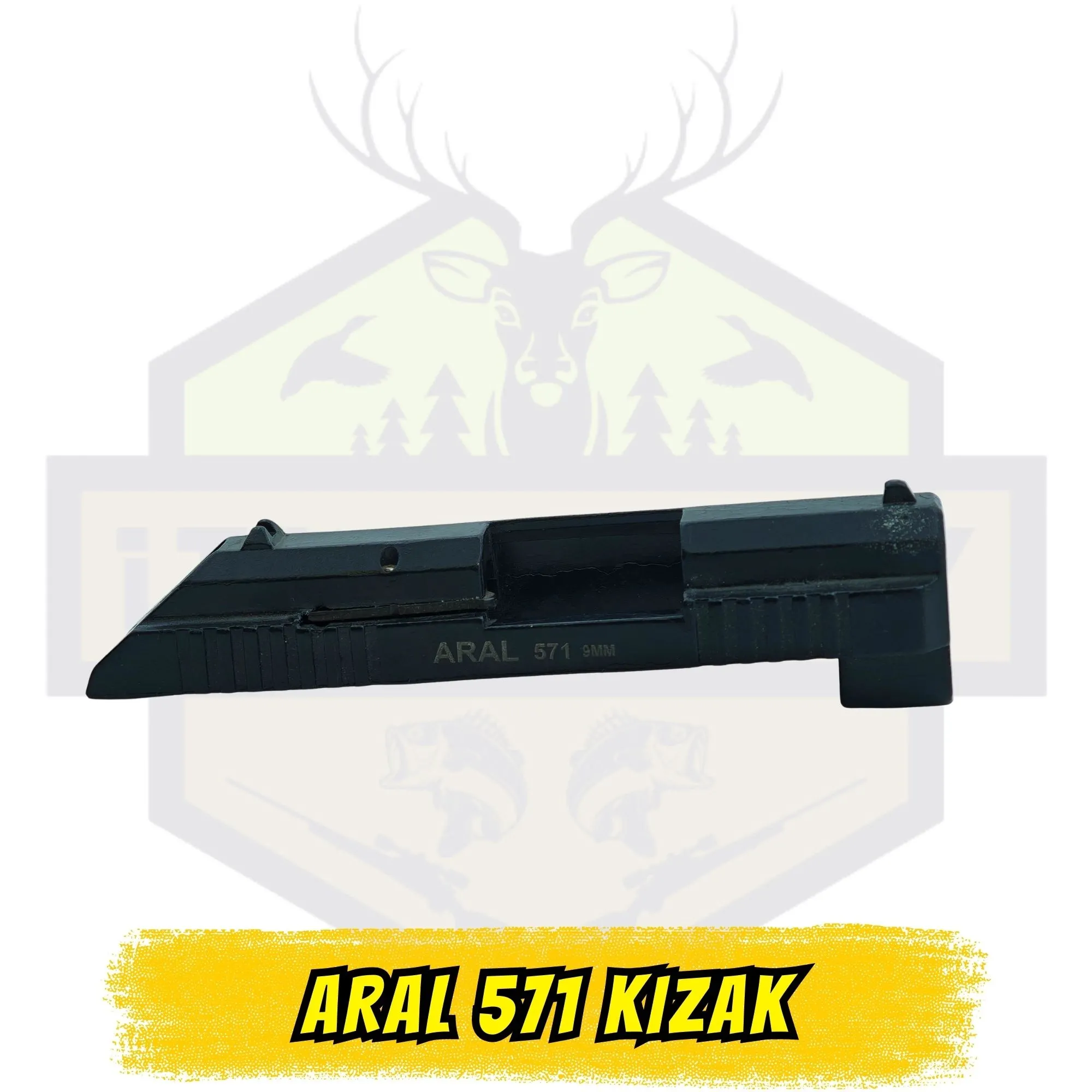 Aral 571 Kurusıkı Tabanca Üst Kızak (Sürgü) - İkinci El / Kontrol Edilmiş