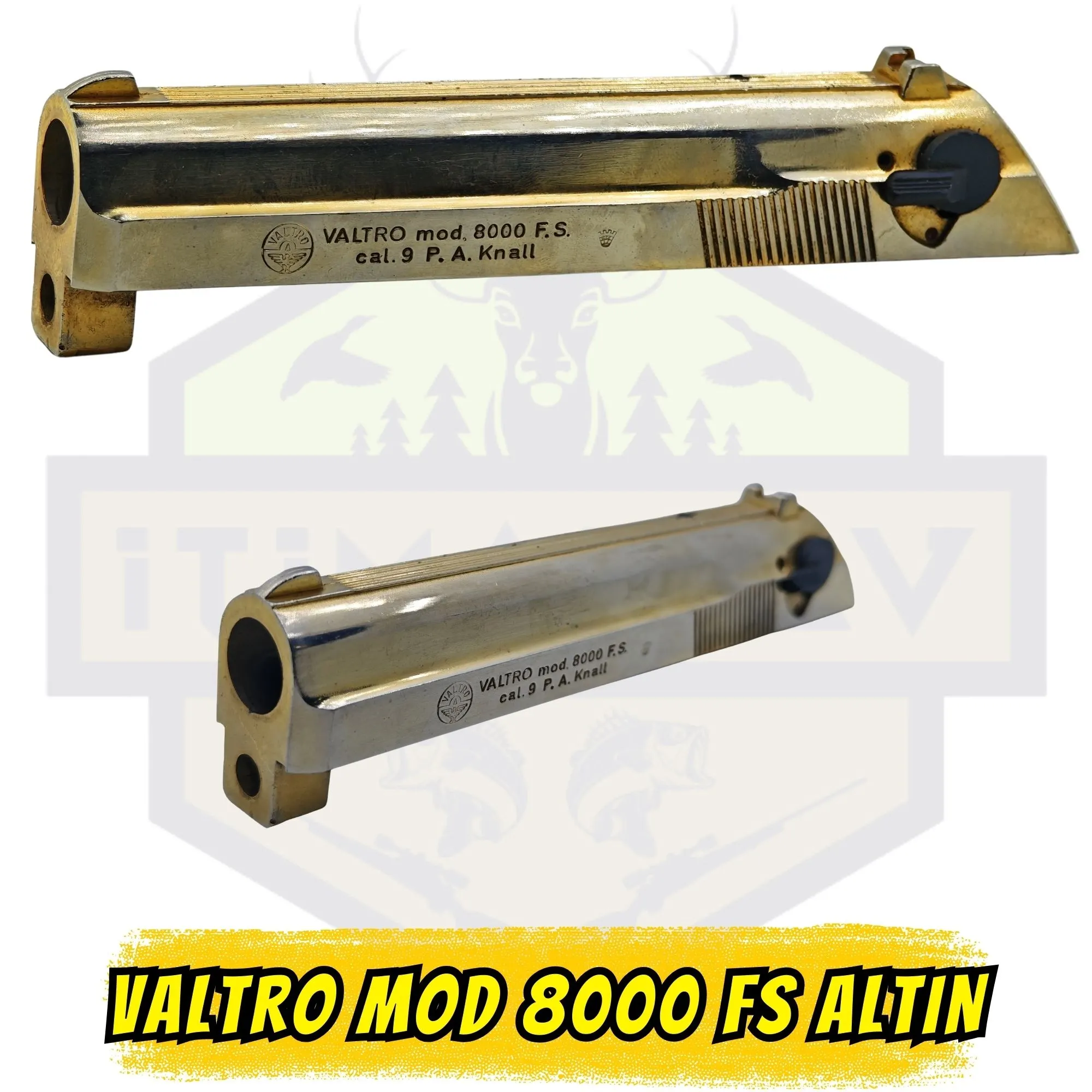 Valtro Mod 8000 FS Üst Kızak (Sürgü) - Altın Rengi (İkinci El / Özel Seri)