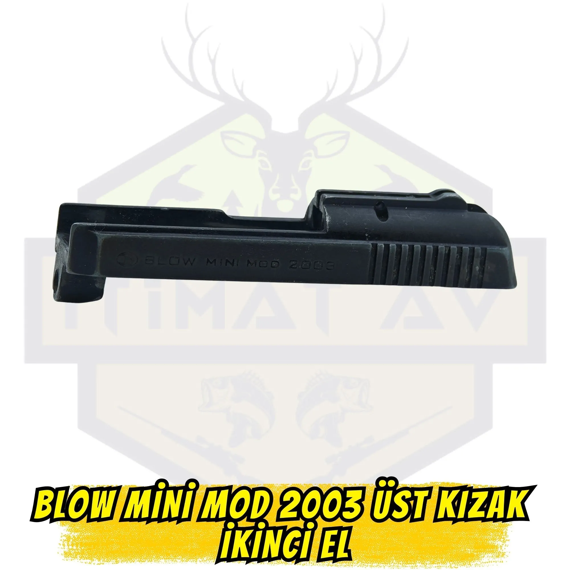 Blow Mini MOD 2003 Üst Kızak (Sürgü) - Siyah (İkinci El / Temiz ve Çatlaksız)