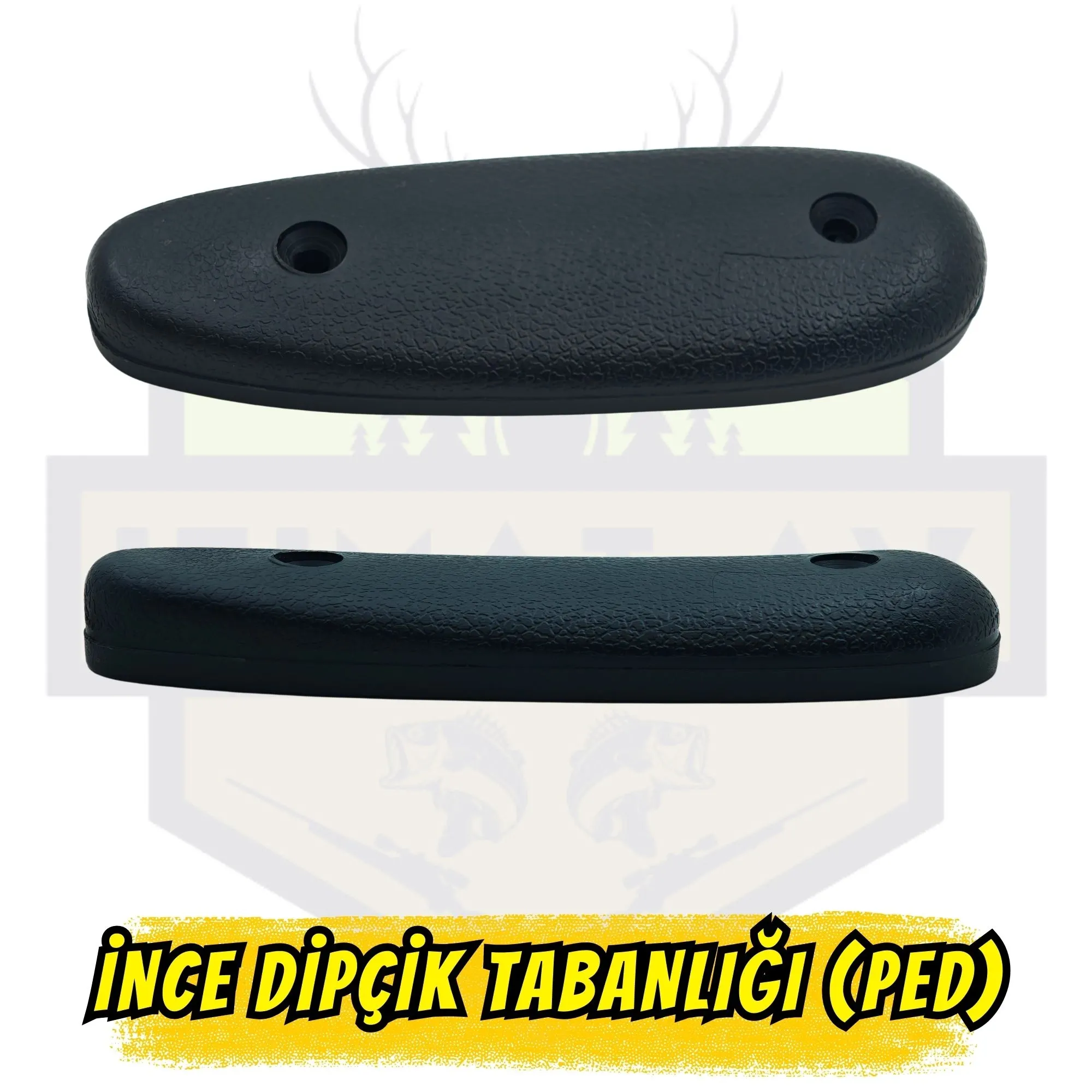 İnce Tip Darbe Emici Dipçik Tabanlığı - Minimalist Omuz Pedi (Slim Profile)