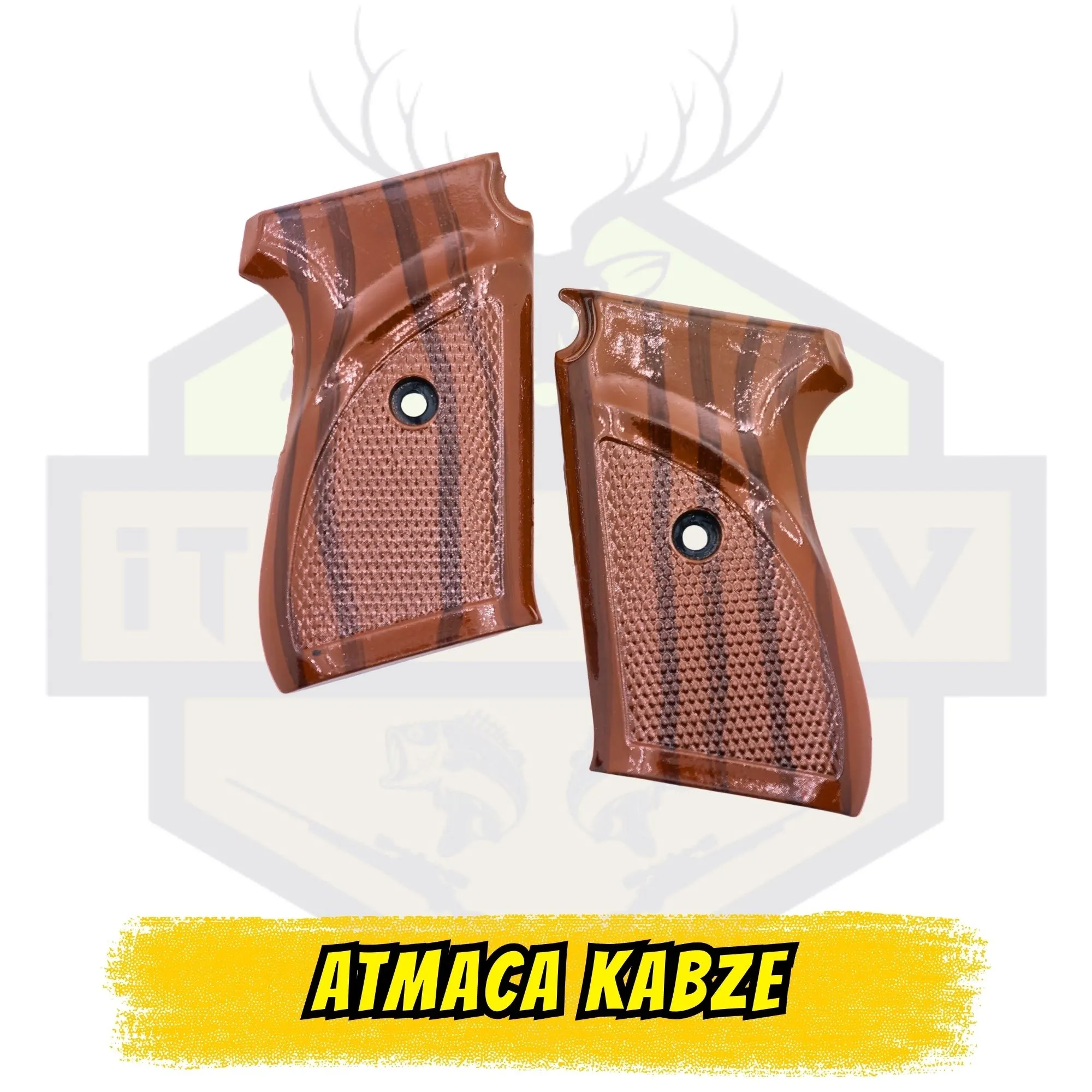 Atmaca 2004, Sur 2608 ve Baredda 2005 Uyumlu Kabze Seti - Ahşap Görünümlü Plastik