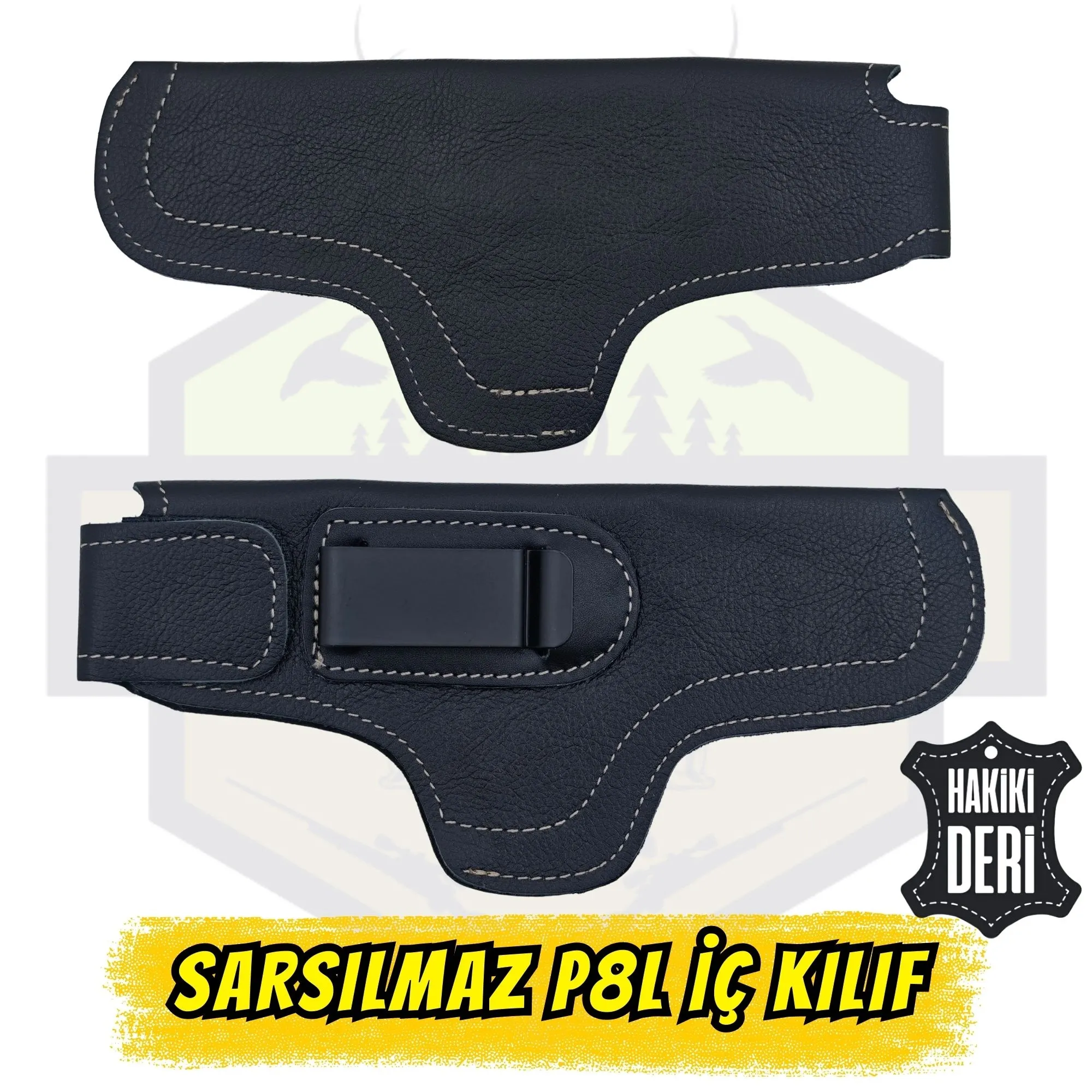 Sarsılmaz P8L Uyumlu Hakiki Yumuşak Deri İç Kılıf - Silahın Formunu Alan Özel Seri