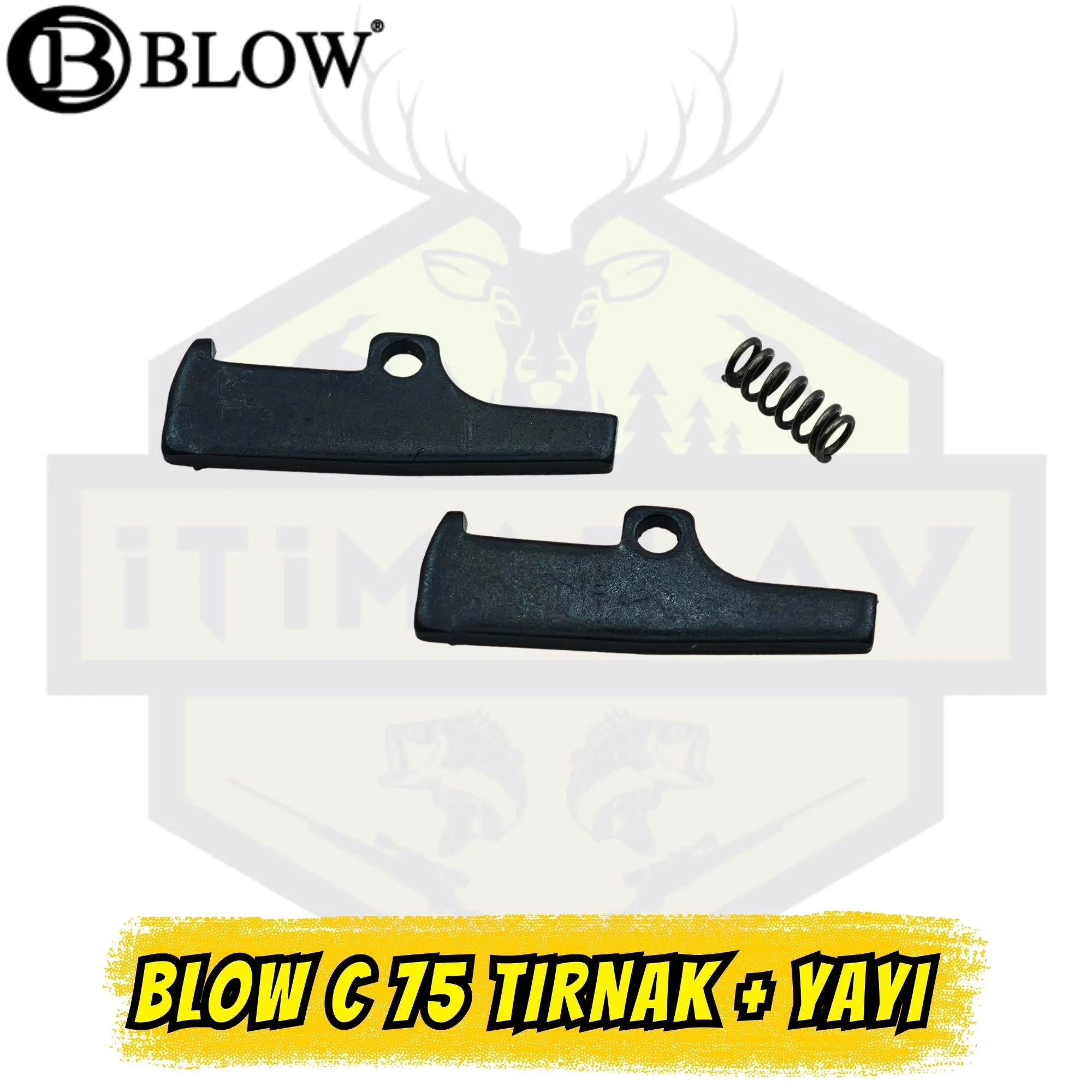 Blow C75 Kurusıkı Tabanca Tırnak ve Tırnak Yayı Seti - Orijinal Tahliye Takımı