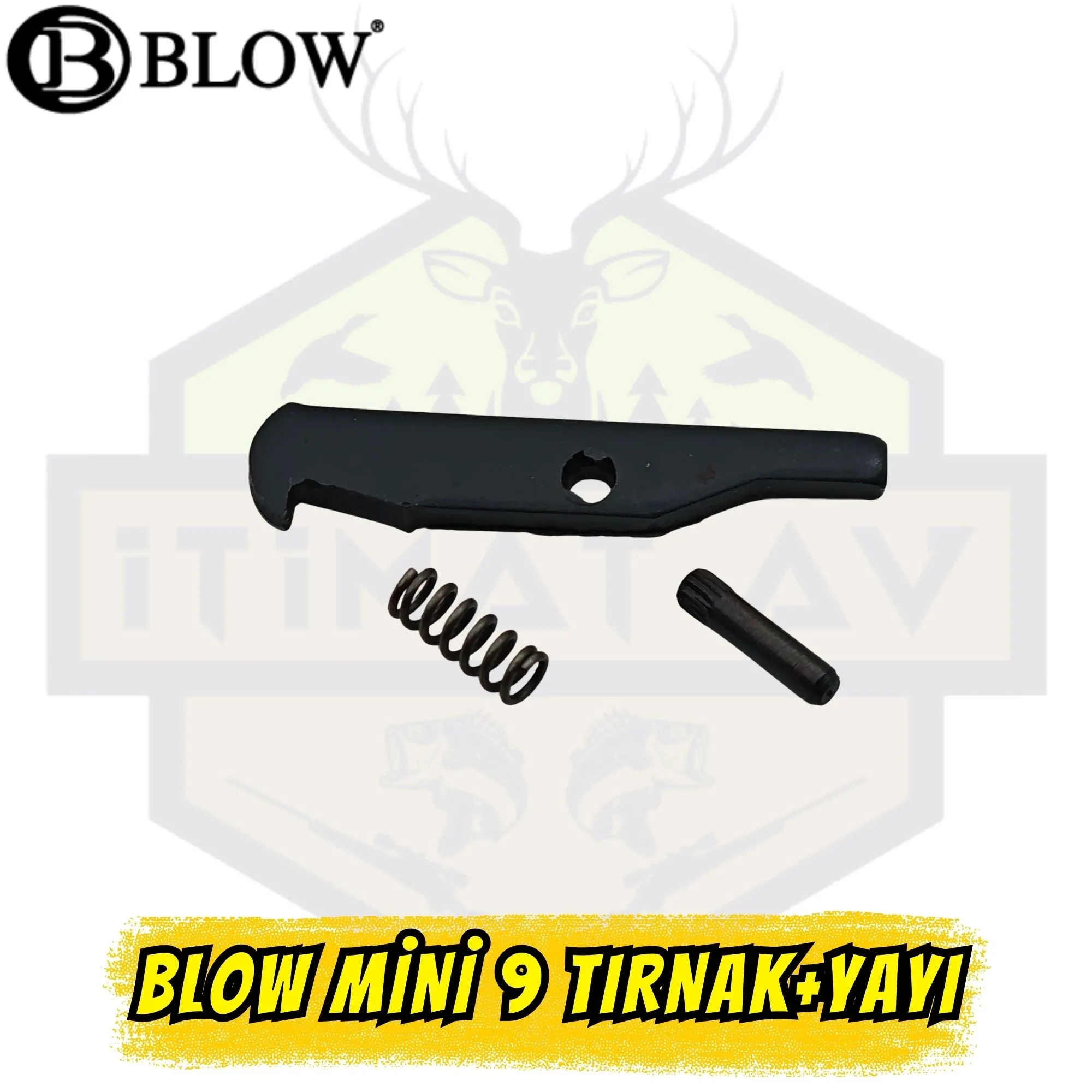 Blow Mini 9 Kurusıkı Tabanca Tırnak ve Tırnak Yayı Seti - Orijinal Tahliye Grubu