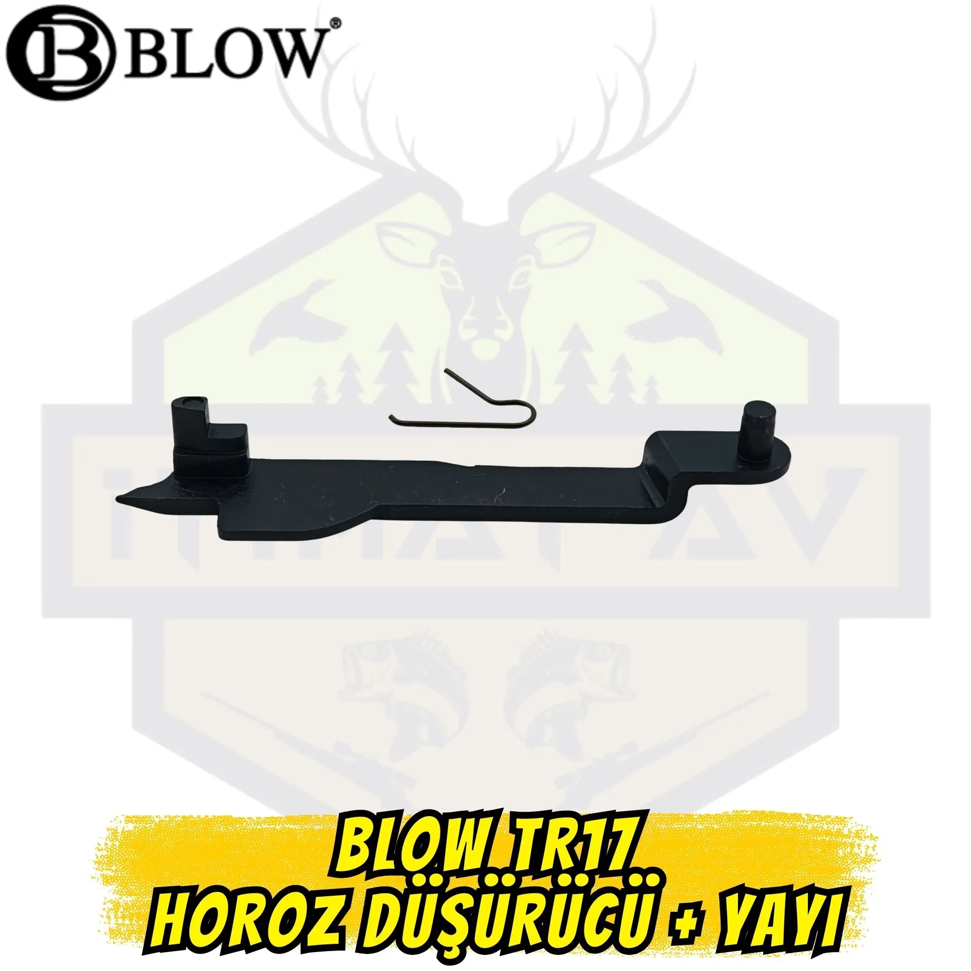 Blow TR17 Kurusıkı Tabanca Horoz Düşürücü (Emniyet Mandalı) ve Yayı Seti - Orijinal