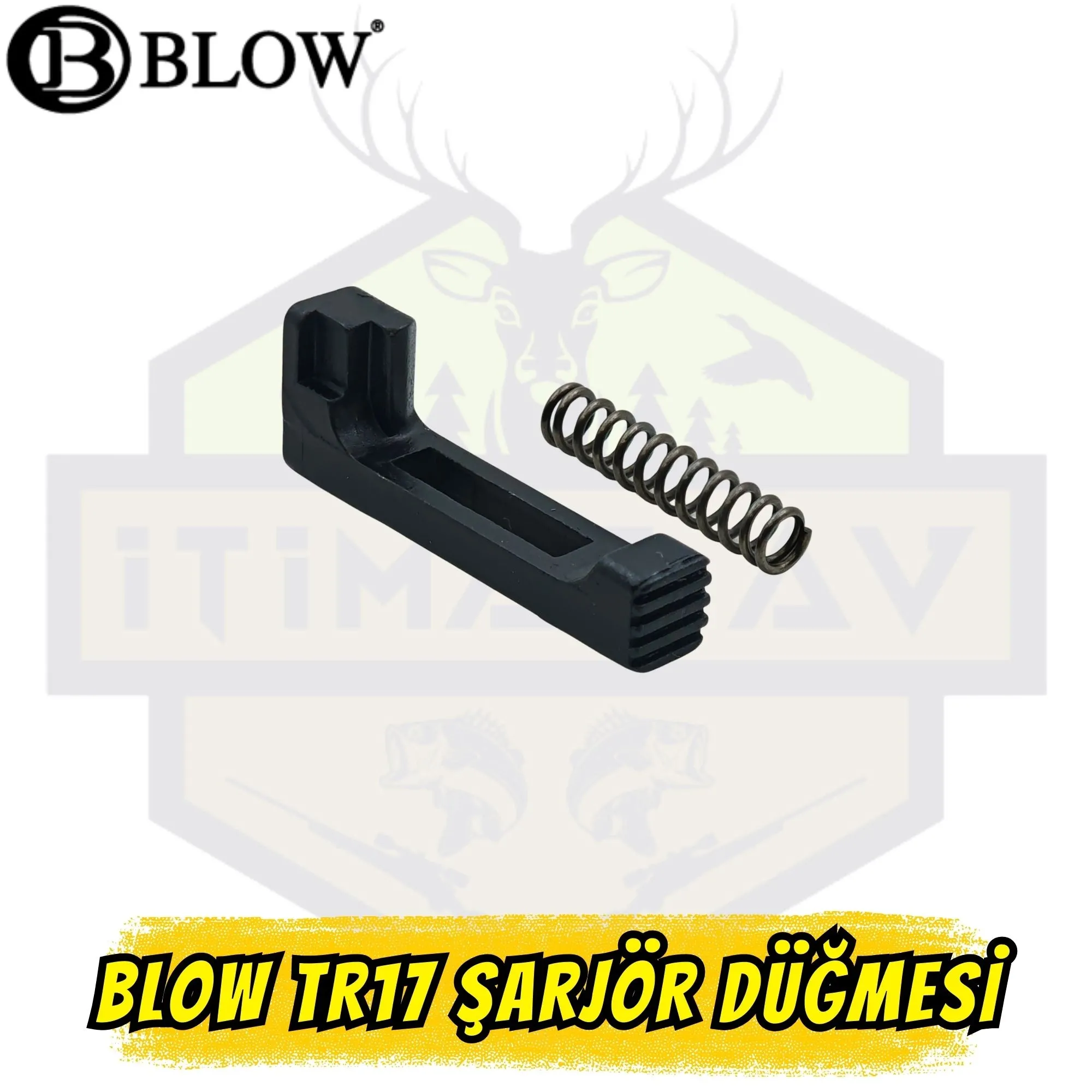 Blow TR17 Kurusıkı Tabanca Şarjör Çıkarma Mandalı ve Yayı - Orijinal