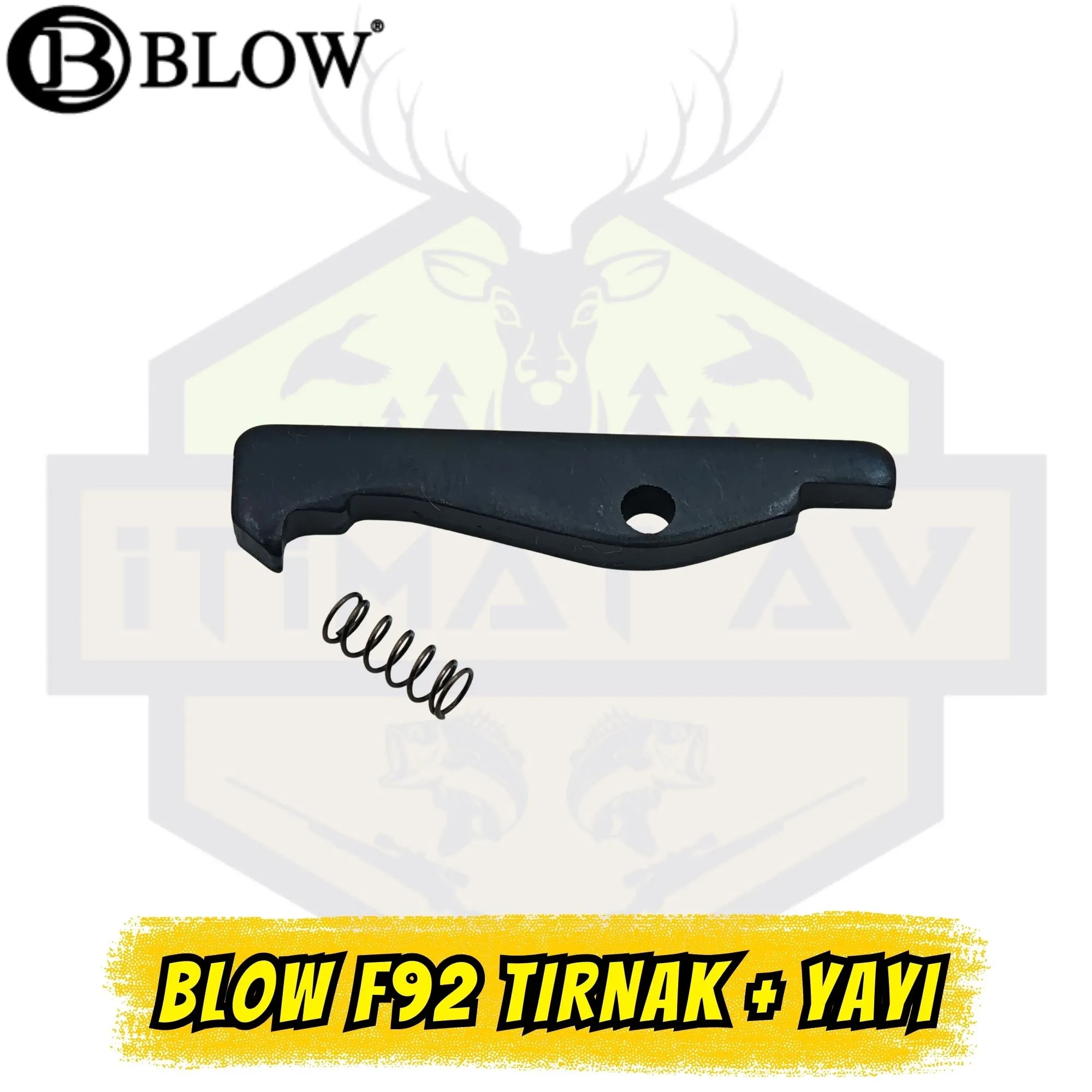 Blow F92 Kurusıkı Tabanca Tırnak ve Tırnak Yayı Seti - Orijinal Çelik Tahliye Takımı