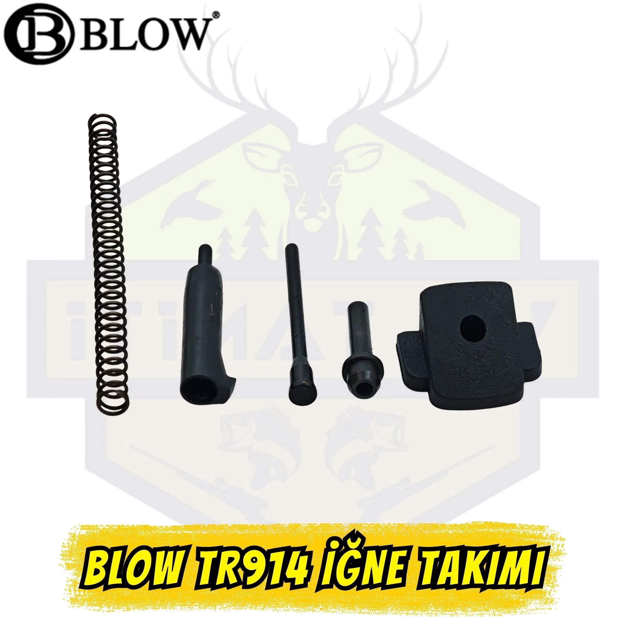 Blow 914 Serisi Komple İğne ve Ateşleme Seti (İğne + Yay + Arka Kapak + Pimler)