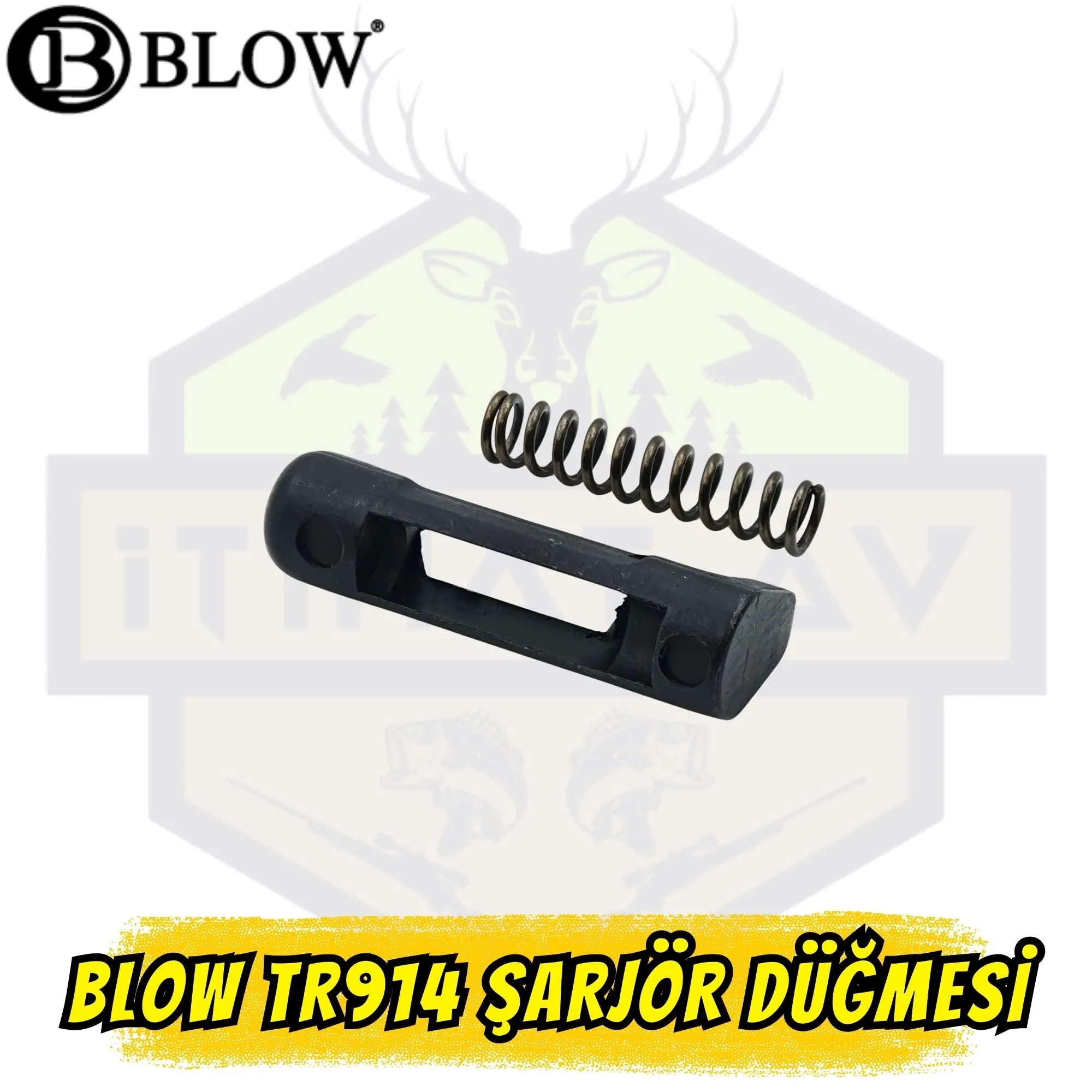 Blow 914 Serisi Orijinal Şarjör Çıkarma Mandalı ve Yayı - Tüm Versiyonlarla Uyumlu