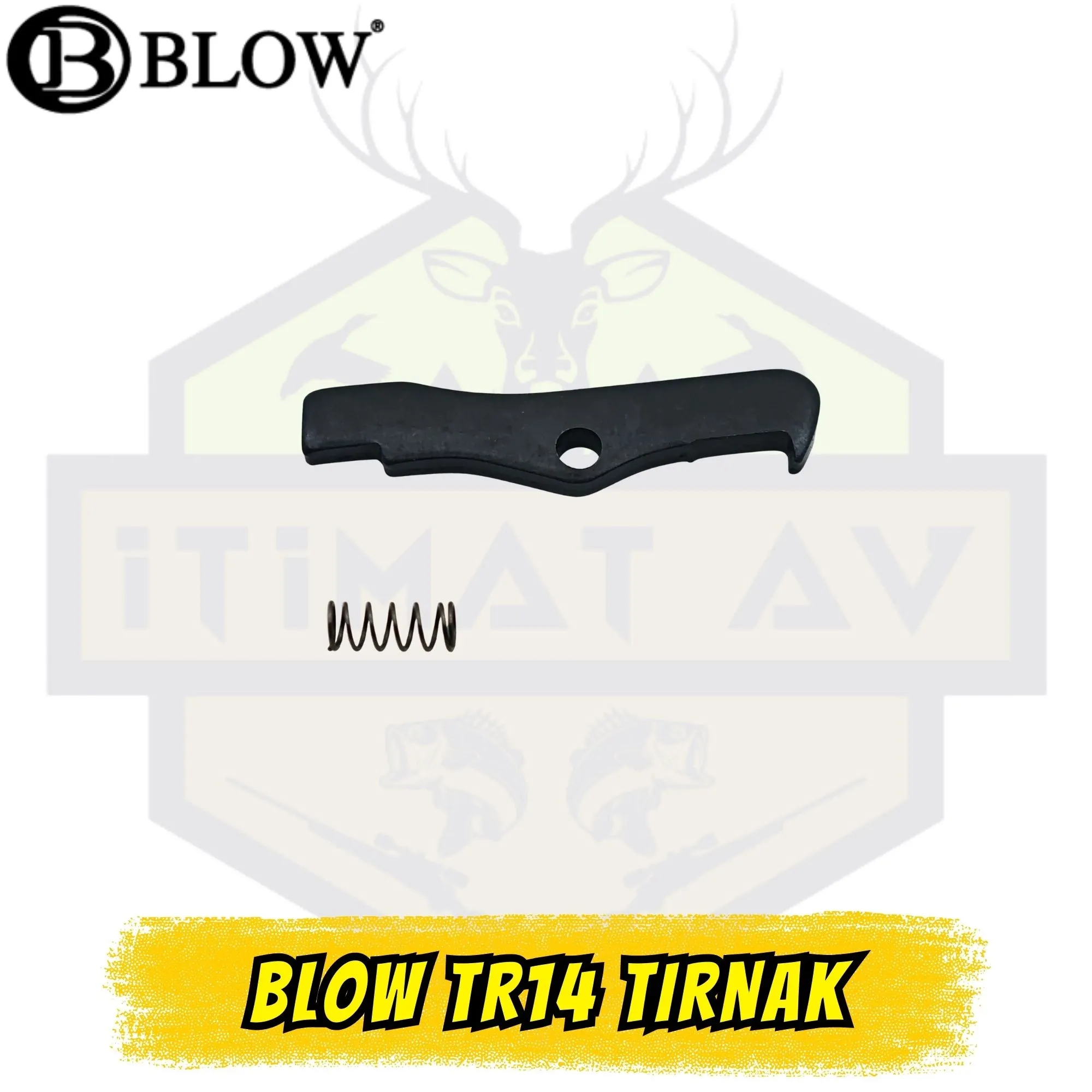 Blow TR14 - TR1402 - TR14D Orijinal Tırnak ve Tırnak Yayı Seti - Çelik Tahliye Takımı