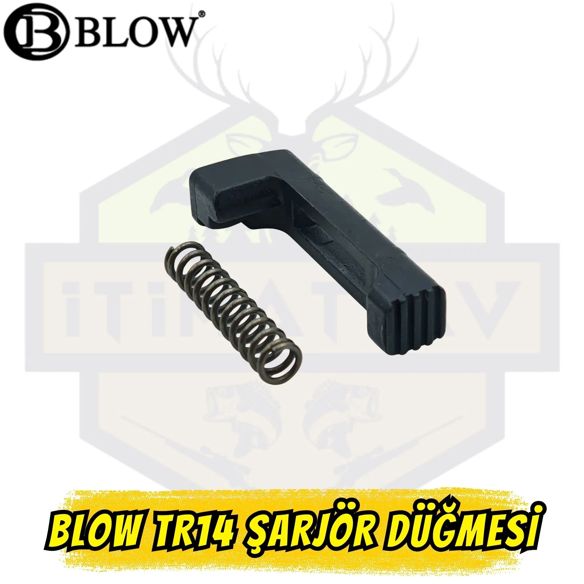 Blow TR14 - TR1402 - TR14D Orijinal Şarjör Çıkarma Düğmesi ve Yayı Seti