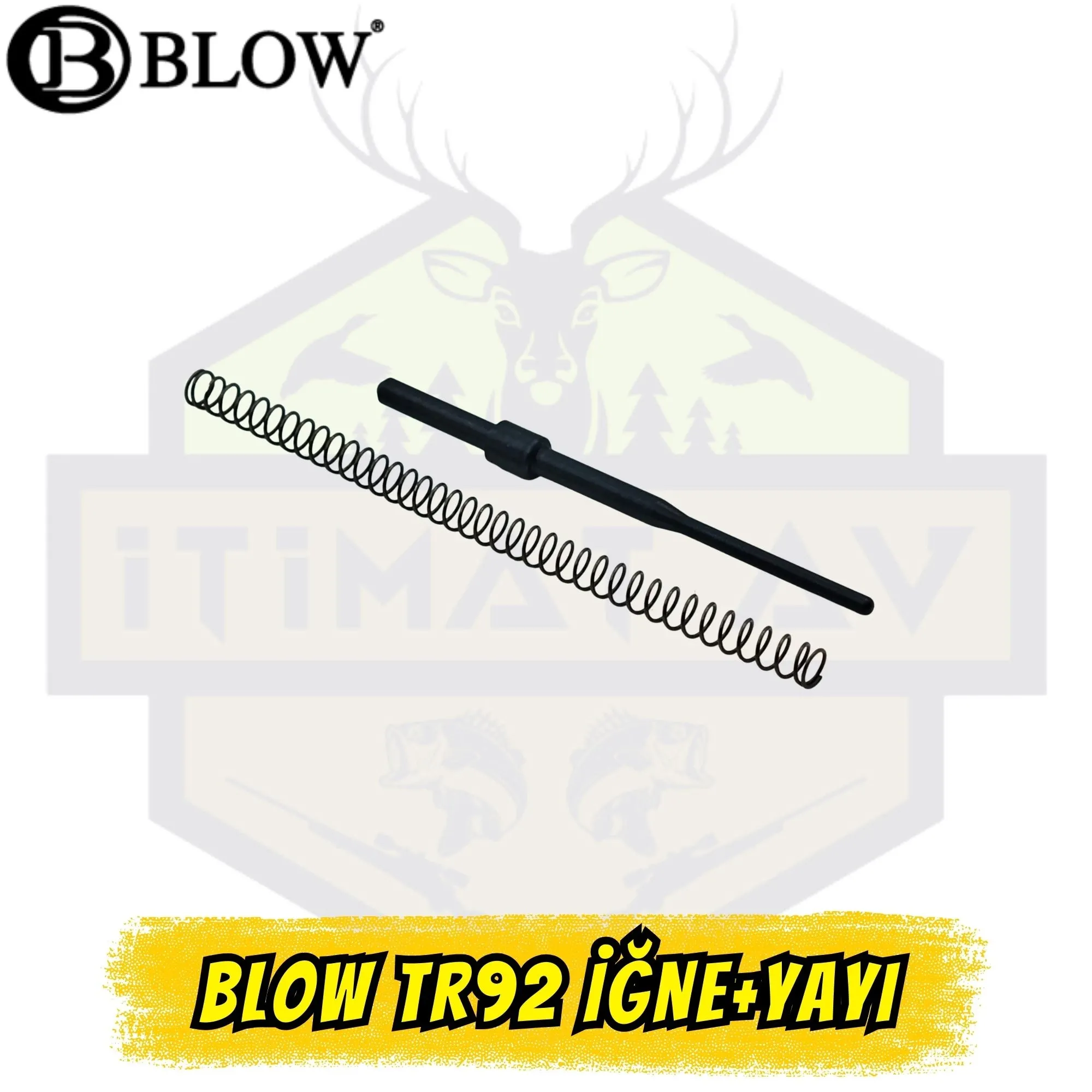 Blow TR92 - TR92 02 Orijinal Ateşleme İğnesi ve İğne Yayı Seti - Tam Boy Seri Uyumlu