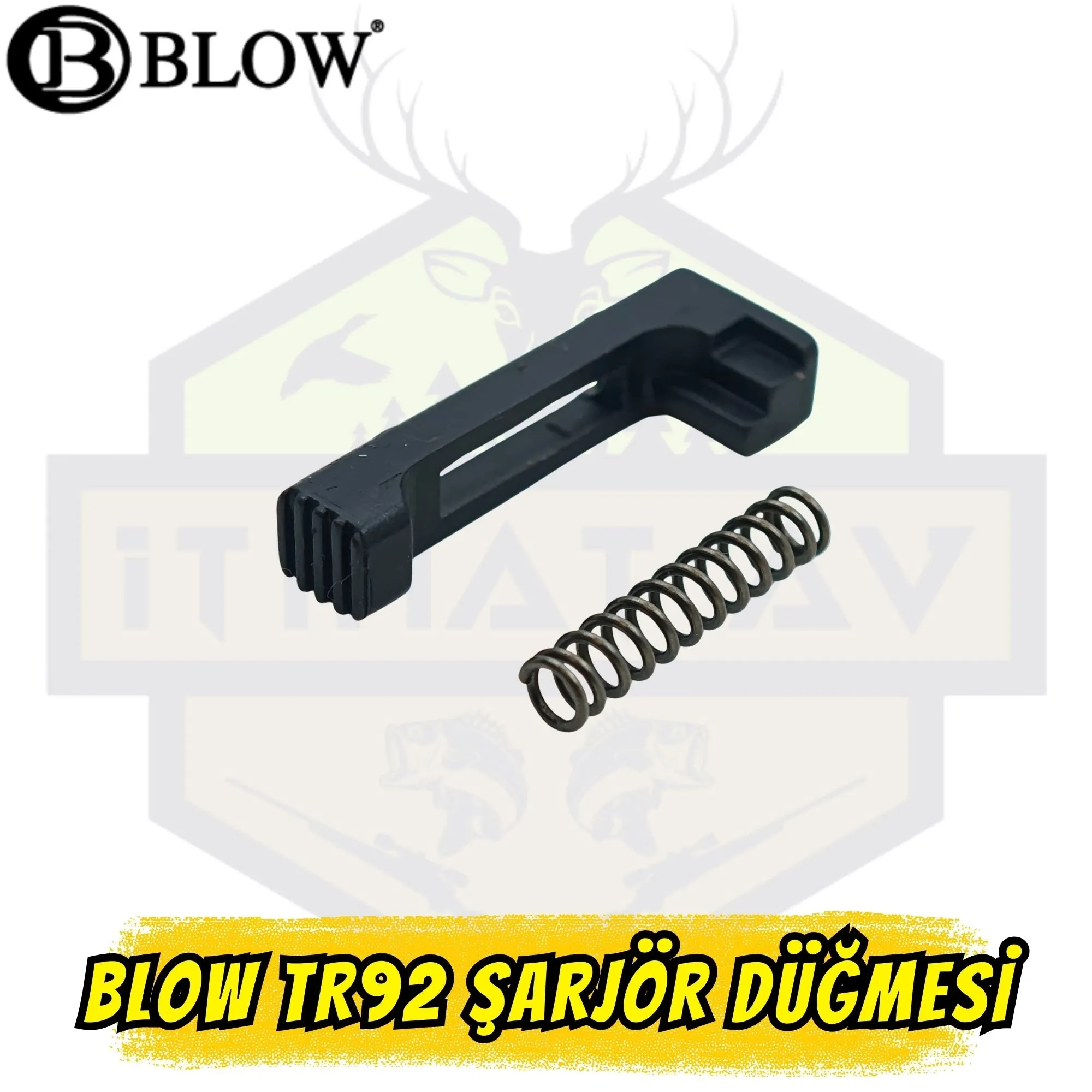 Blow TR92 - TR92 02 Orijinal Şarjör Çıkarma Düğmesi ve Yayı Seti