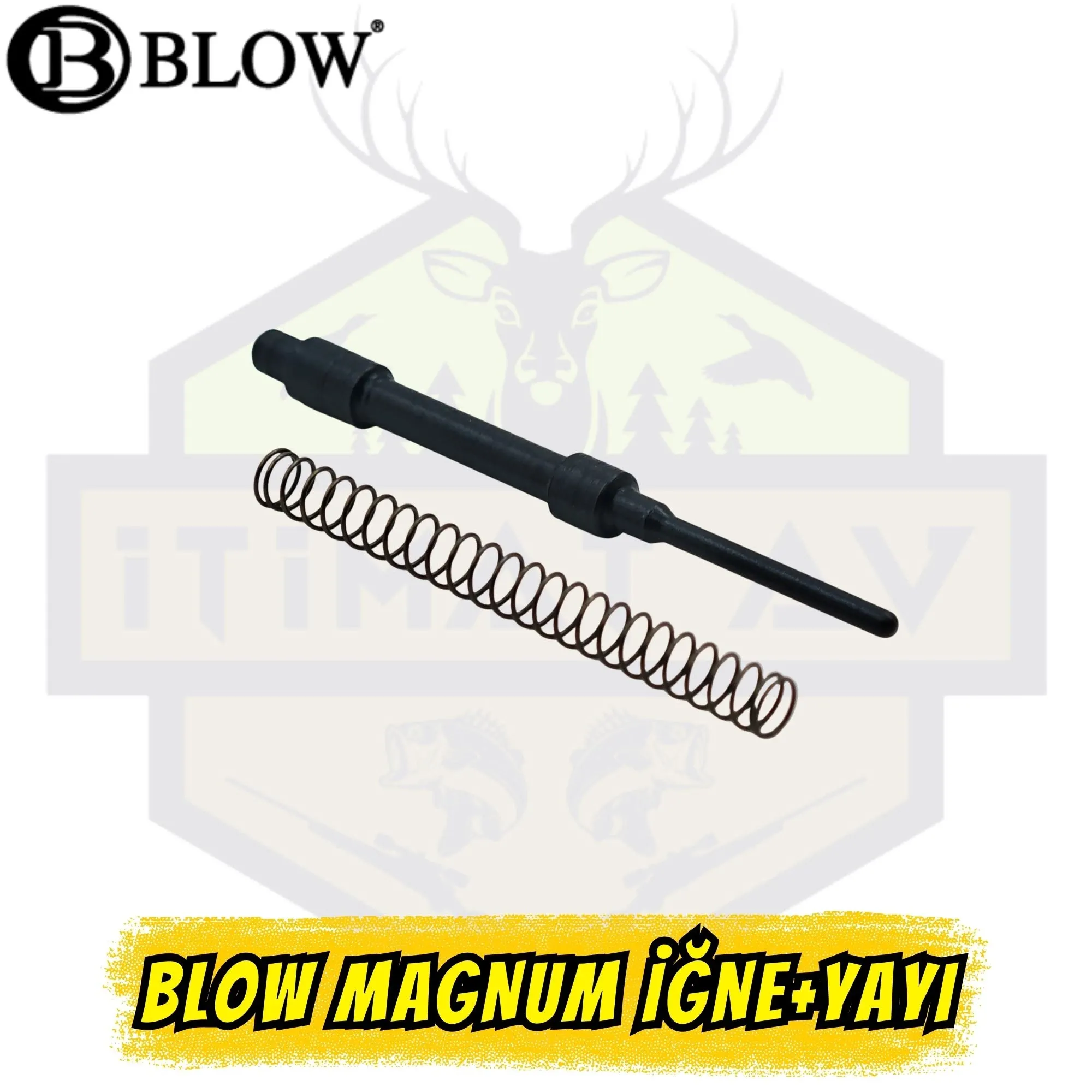Blow Magnum Orijinal Ateşleme İğnesi ve İğne Yayı Seti - Çelik Vuruş Takımı
