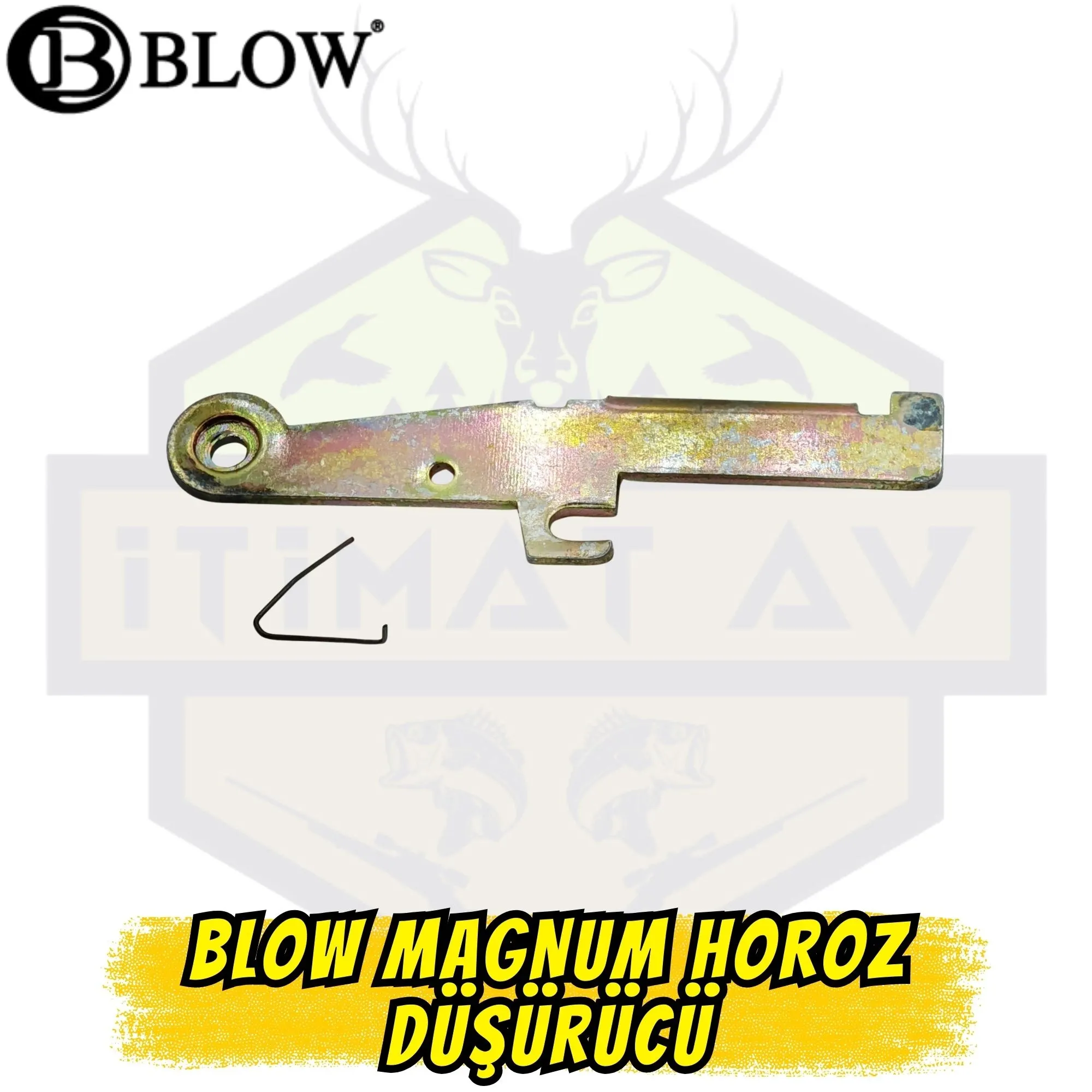 Blow Magnum Orijinal Horoz Düşürücü Mandal ve Yayı Seti - Emniyet Sistemi Parçası