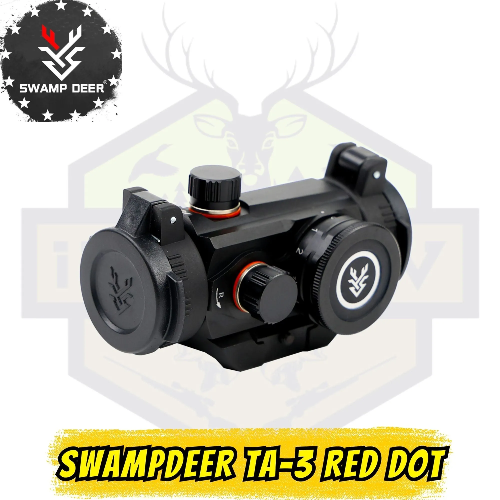Swampdeer TA-3 Taktikal Red Dot Nişangah – 3 MOA Keskin Nokta