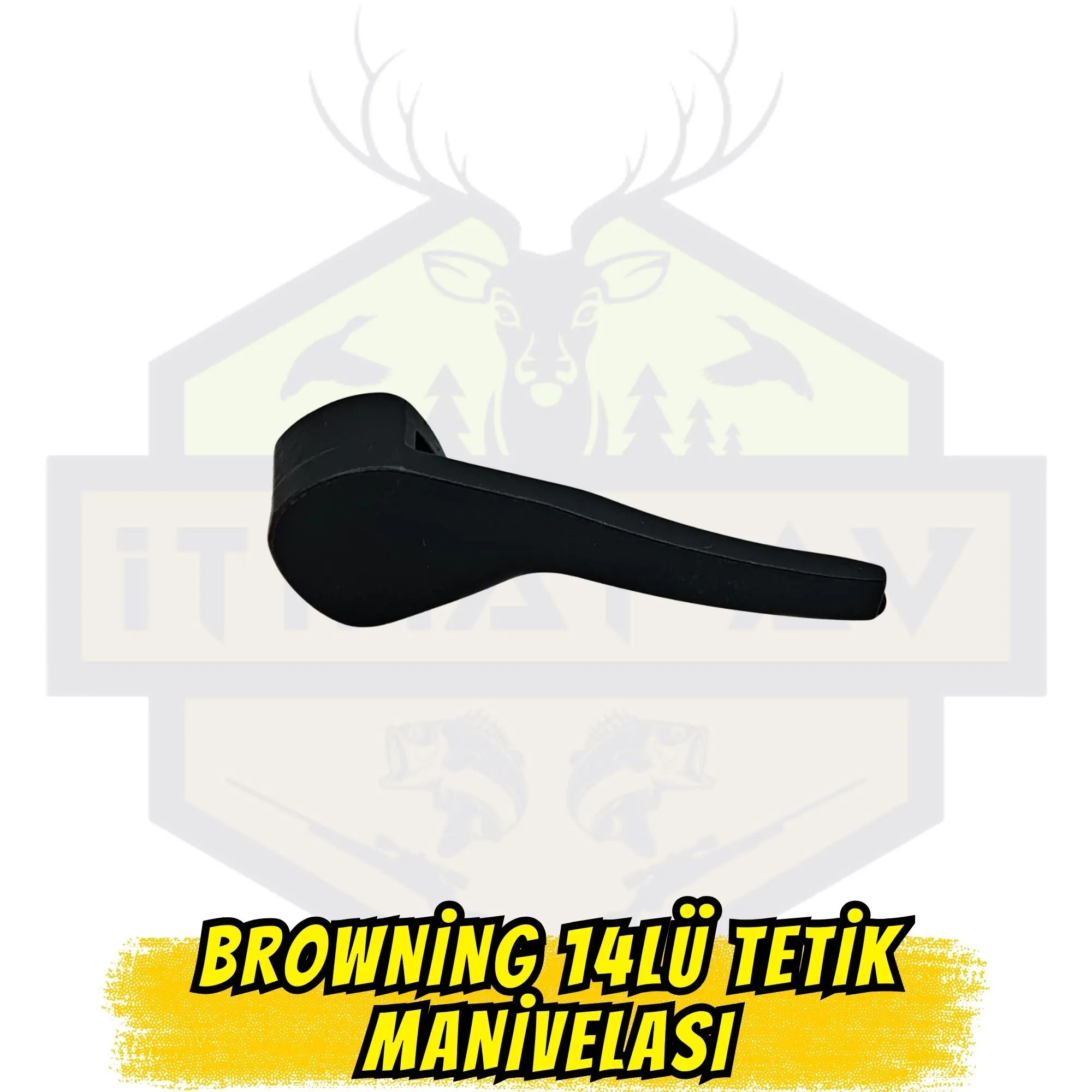 Browning Hi-Power (14lü) Çelik Tetik Manivelası - Yüksek Hassasiyetli Seri