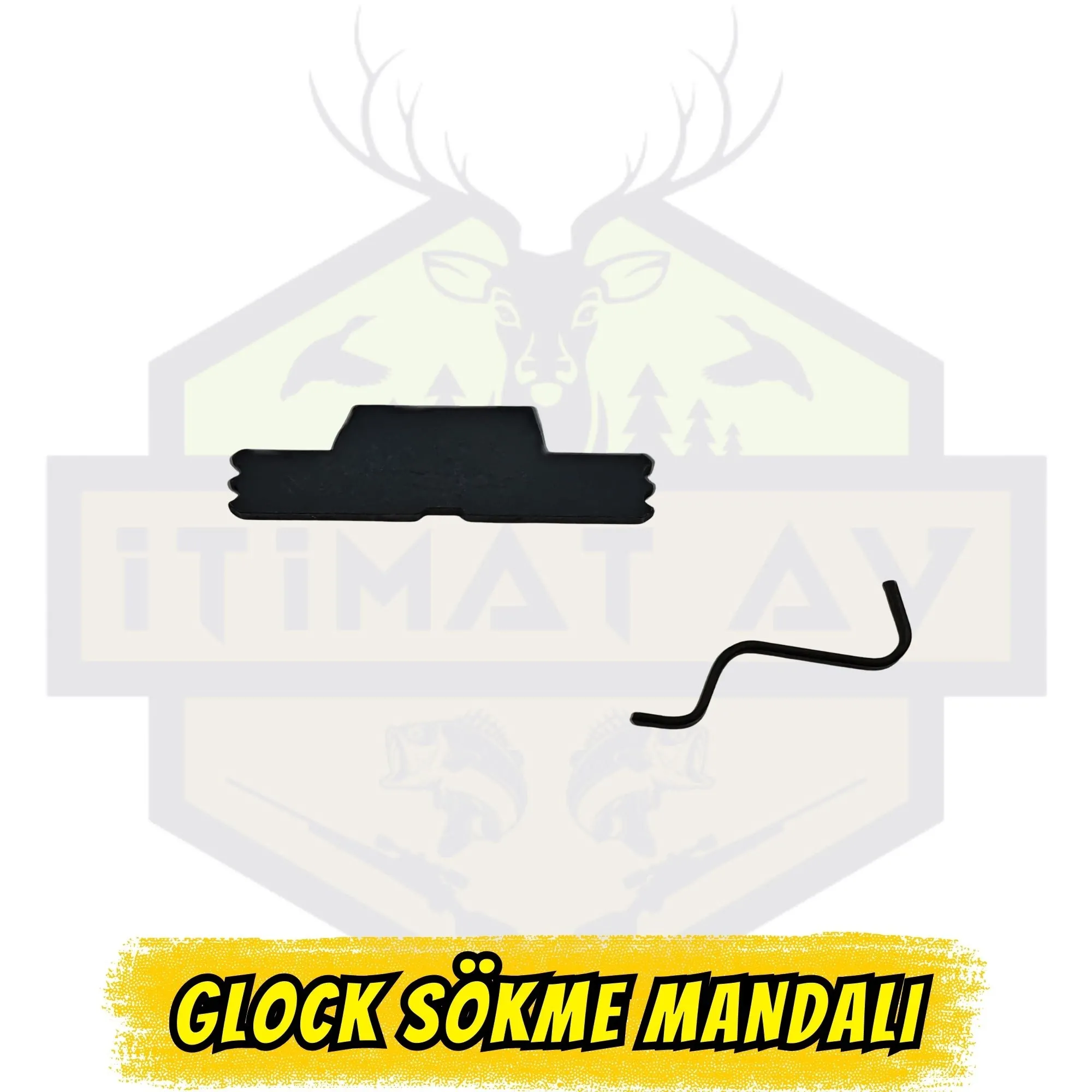 Glock Sökme Mandalı - Sertleştirilmiş Çelik Hassas Mekanizma