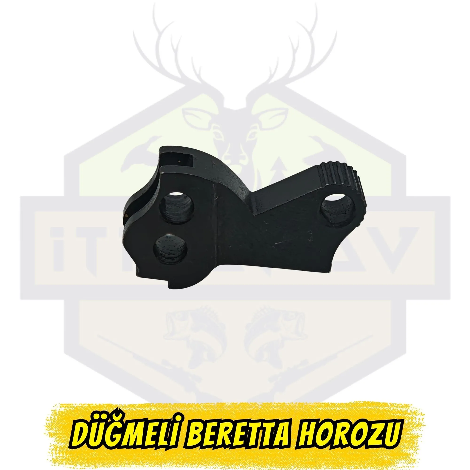 Beretta Mod 70 Düğmeli Çelik Horoz - Genişletilmiş Mahmuzlu Seri