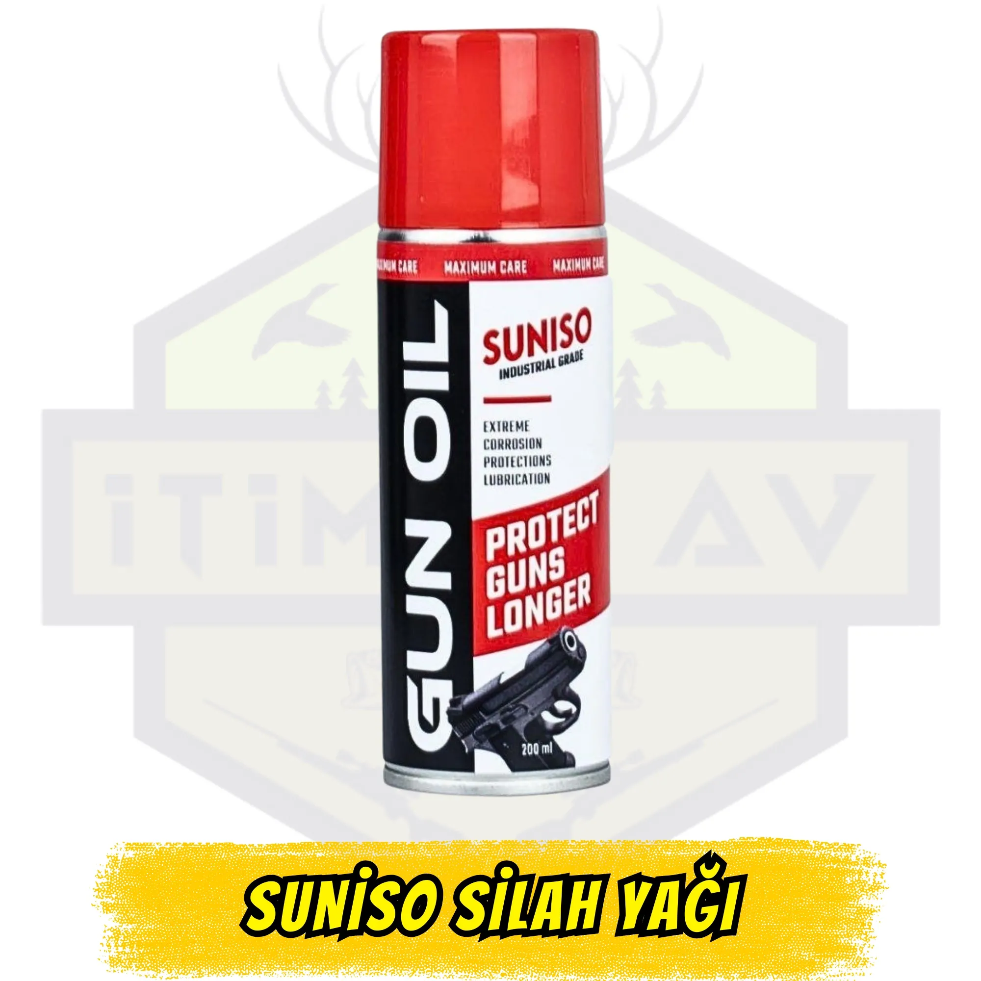 Suniso 3ü 1 Arada Silah Bakım Yağı & Çok Amaçlı Temizleyici Sprey (200ml)