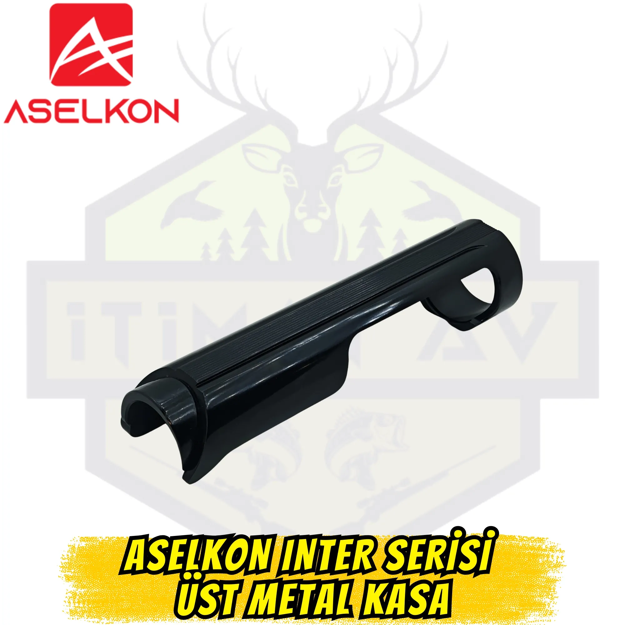 Aselkon Inter Serisi Üst Metal Kasa (Cap) - 7075-T6 Havacılık Sınıfı Alüminyum