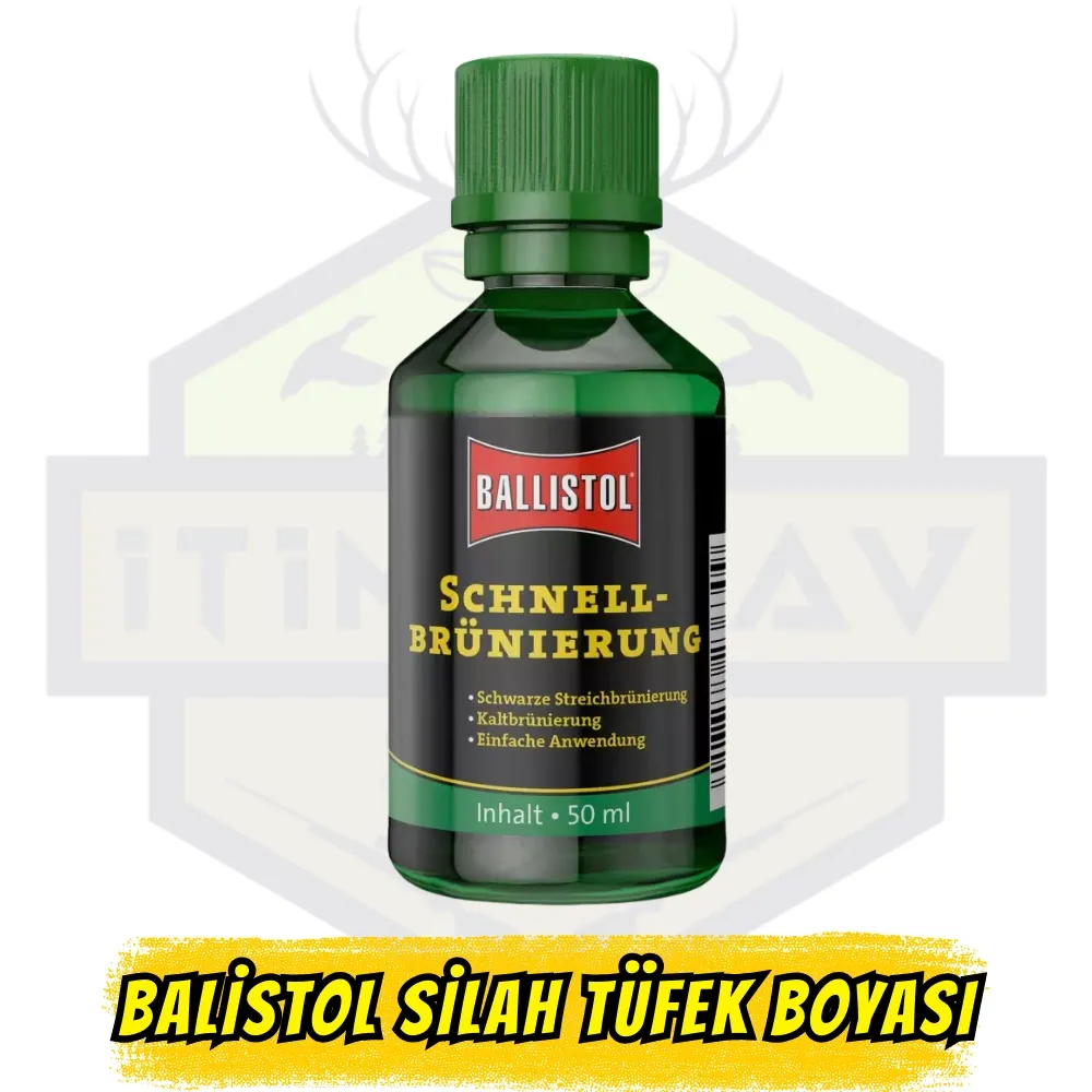 Ballistol Klever Quick-Browning (Hızlı Silah Boyası) – 50 ml