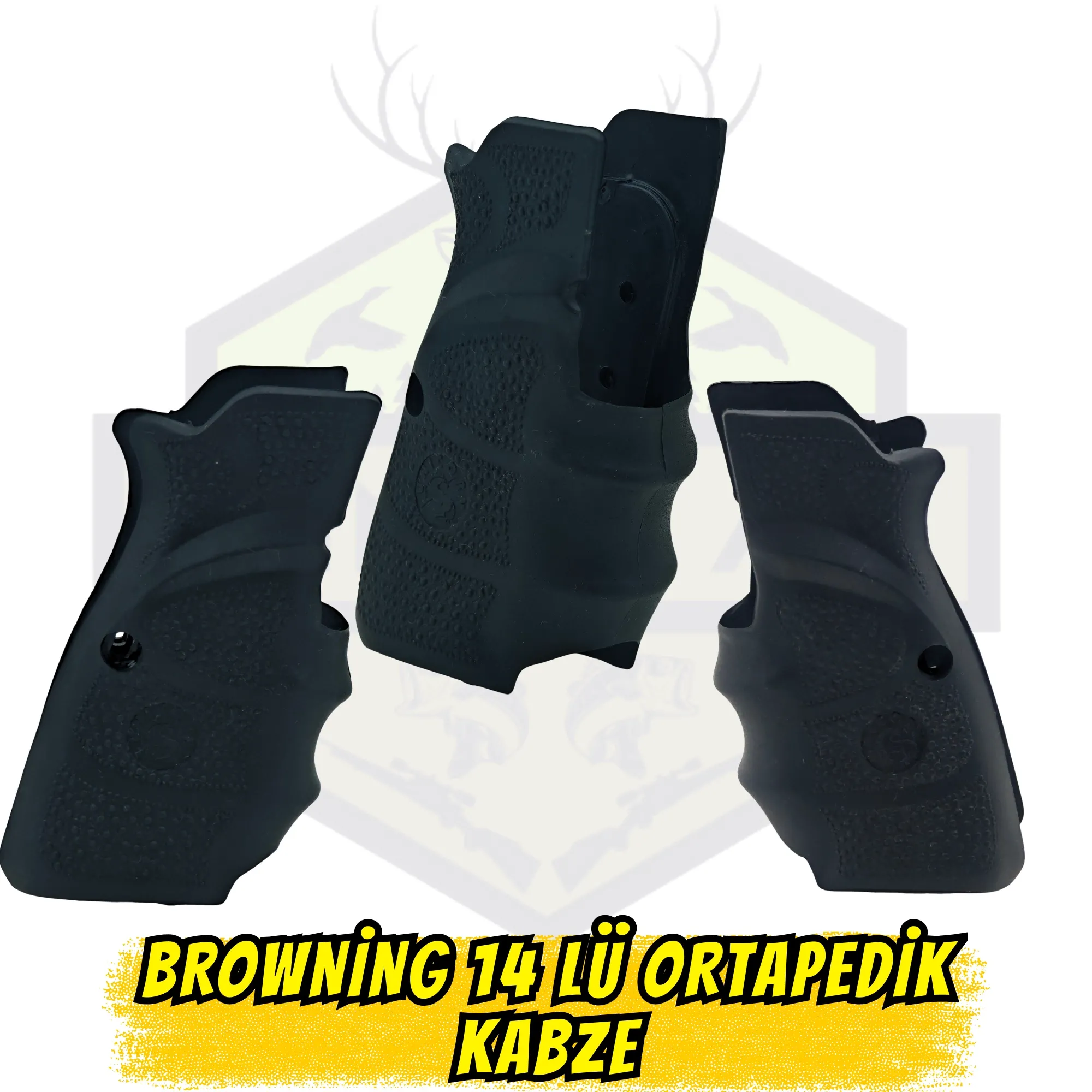 Browning 14lü / High Power Uyumlu Ortopedik Tam Saran Yumuşak Silikon Kabze