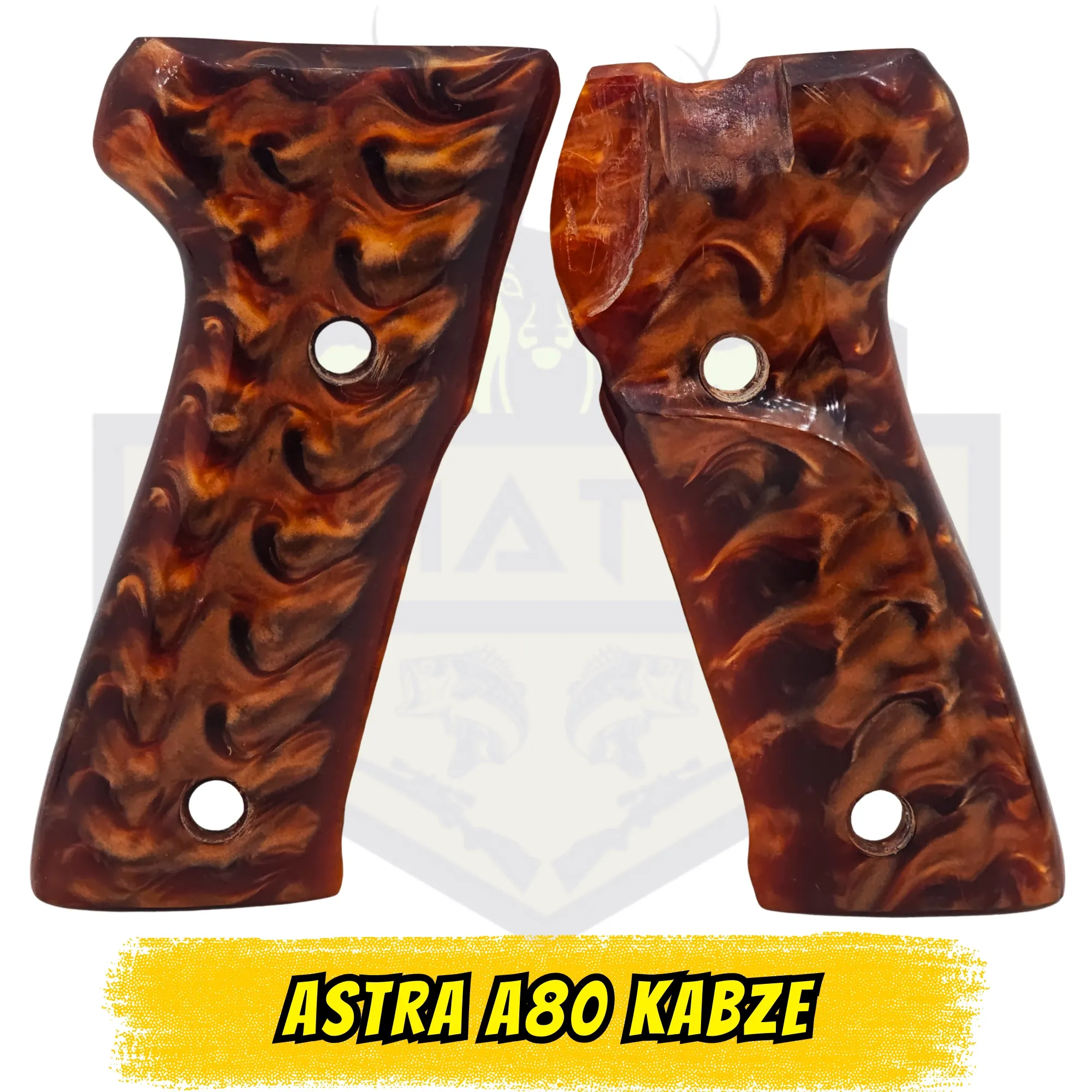 Astra A90 / A100 Uyumlu Kahverengi Sedef Kabze - Premium Seri