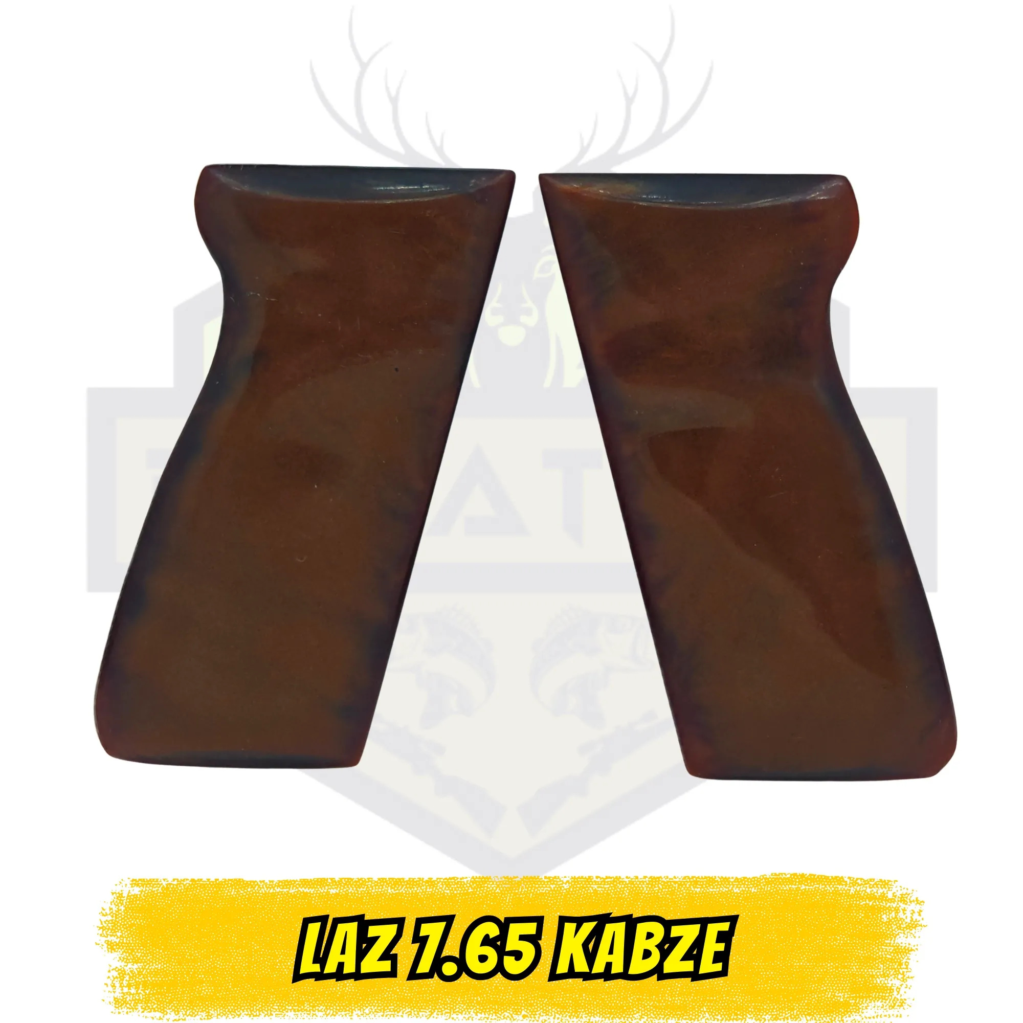 Laz Yapı 7.65 mm Uyumlu Hakiki Ceviz Kabze - Deliksiz (Kişiye Özel Montaj)