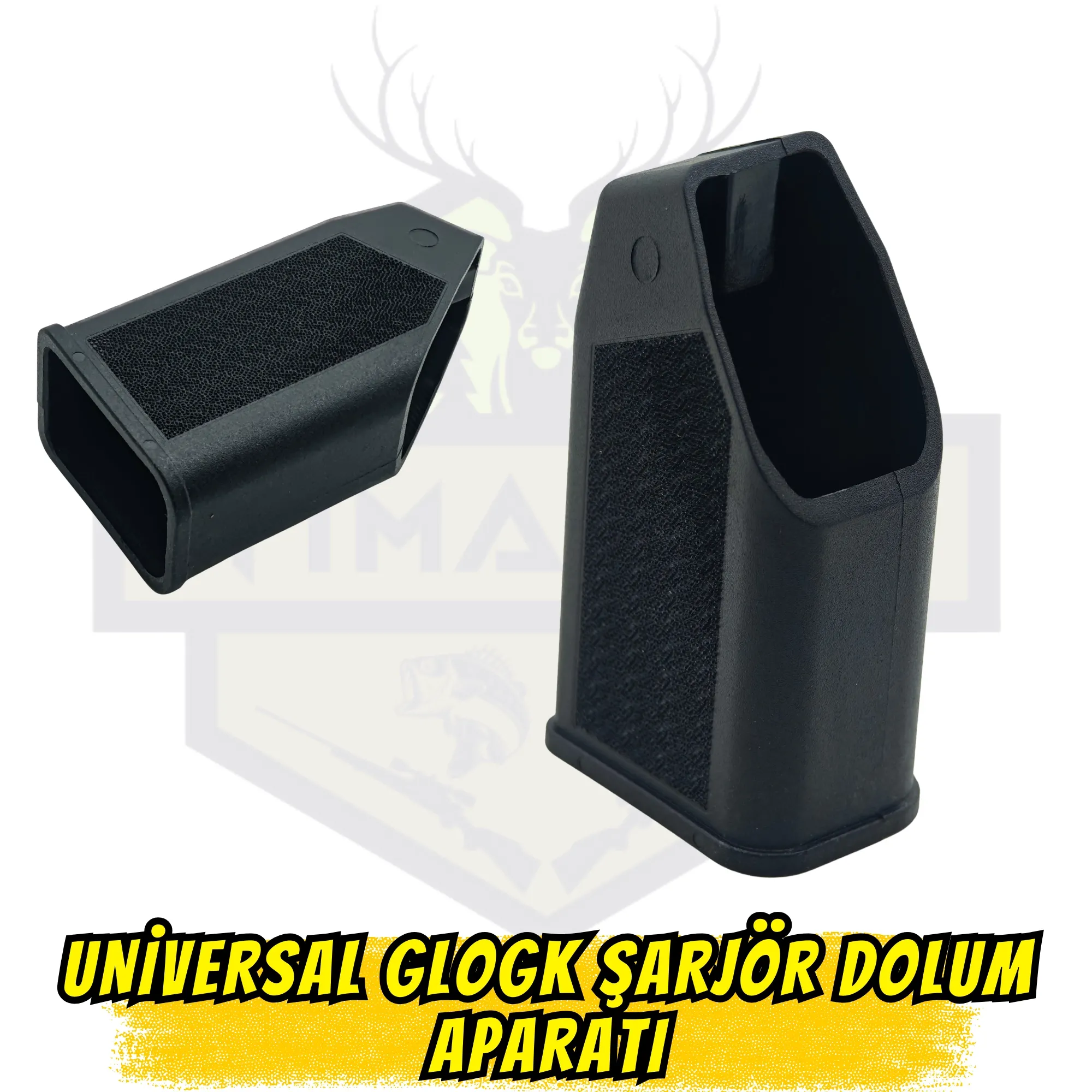 Universal Tabanca Şarjör Doldurma Aparatı - Glock ve 9mm/45 Cal Tüm Modellere Uyumlu