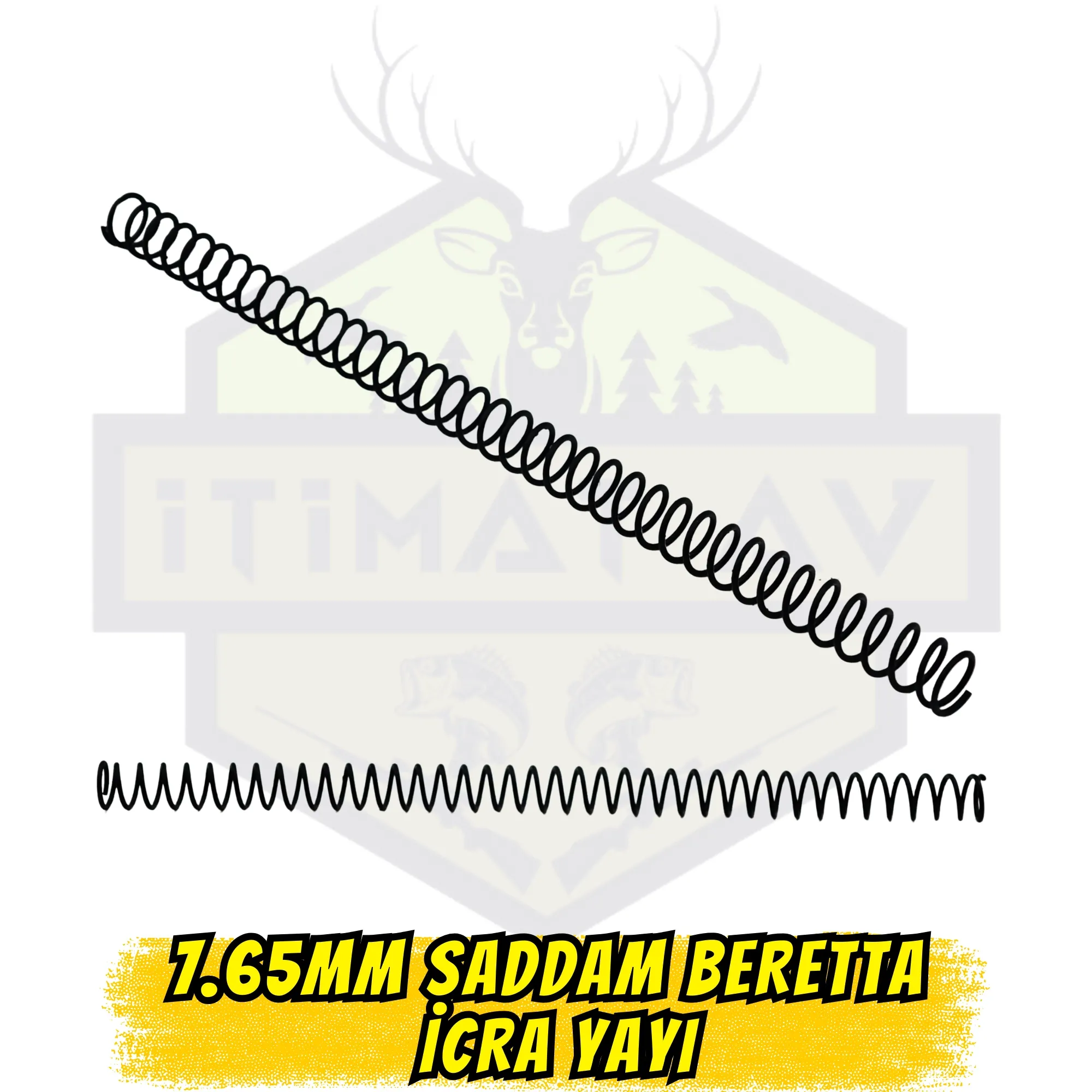 Saddam Beretta (Model 70 / Tariq) 7.65mm İcra Yayı - Özel Çelik Geri Tepme Yayı