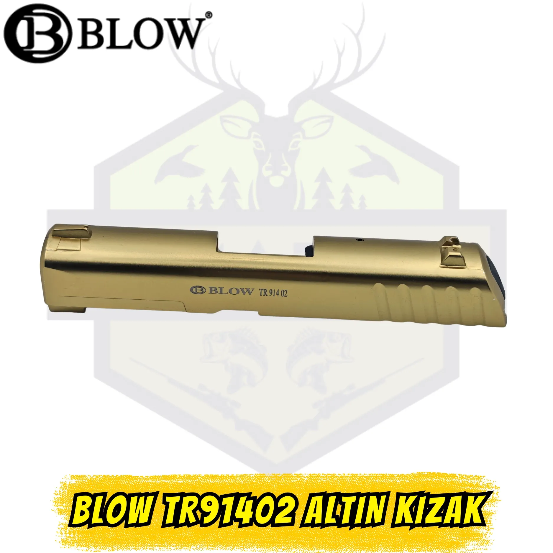 Blow TR91402 Altın Renk Üst Kızak Yedek Parça - Orijinal Fabrika Üretimi