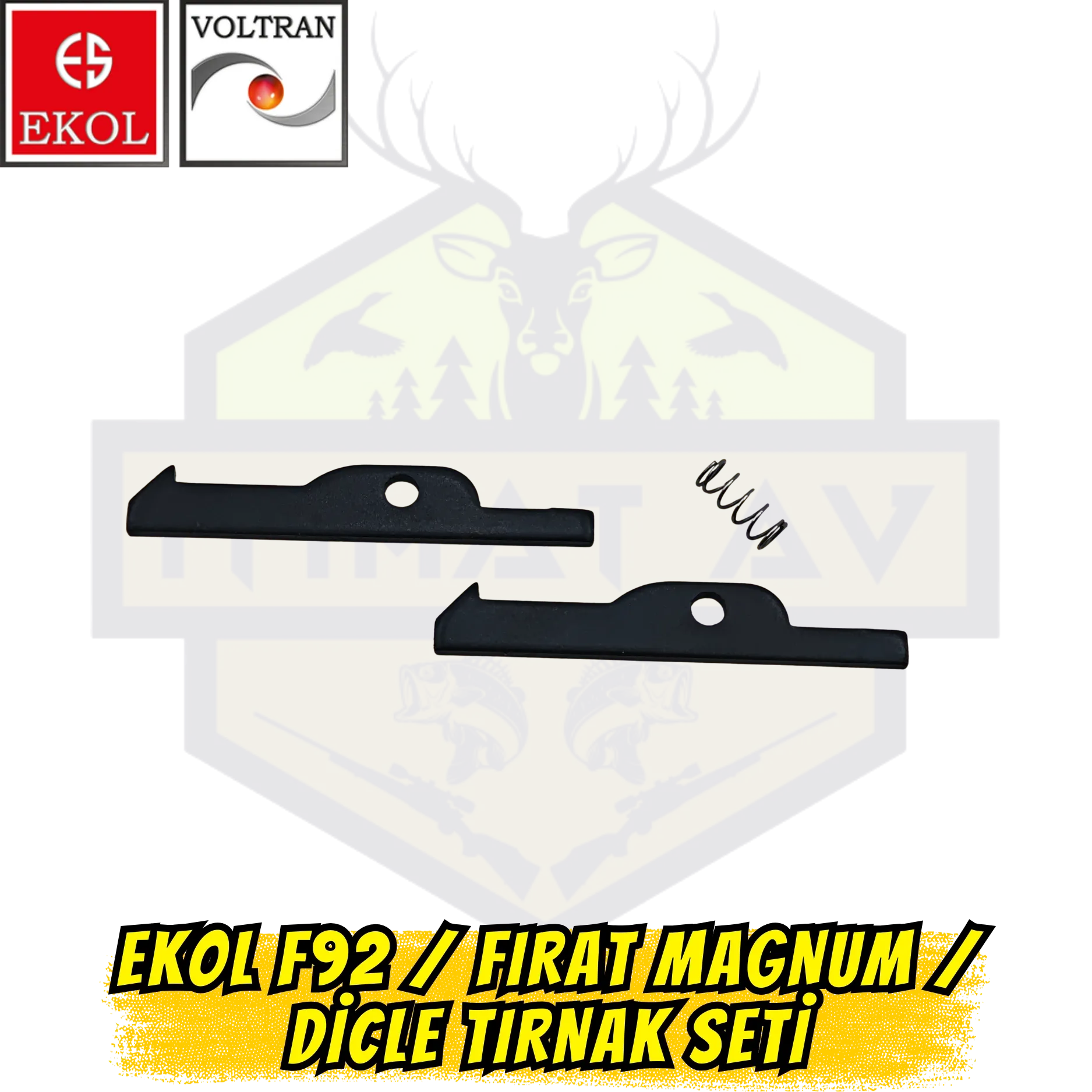 Ekol F92 / Fırat Magnum / Dicle Tırnak ve Tırnak Yayı Seti - Orijinal Yedek Parça
