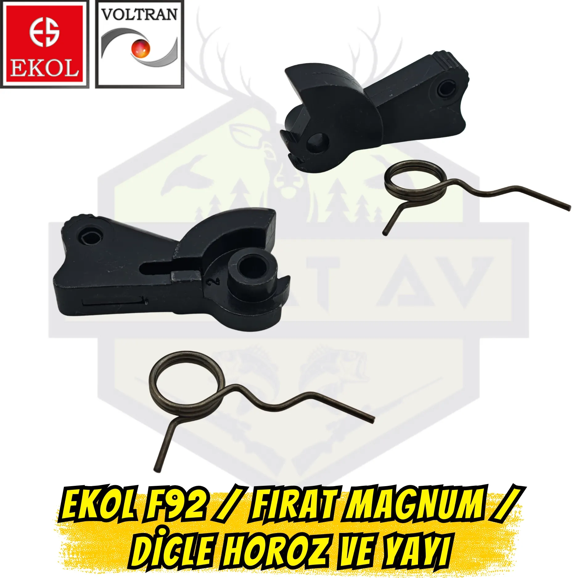 Ekol F92 / Fırat Magnum / Dicle Horoz ve Horoz Yayı Seti - Orijinal Yedek Parça