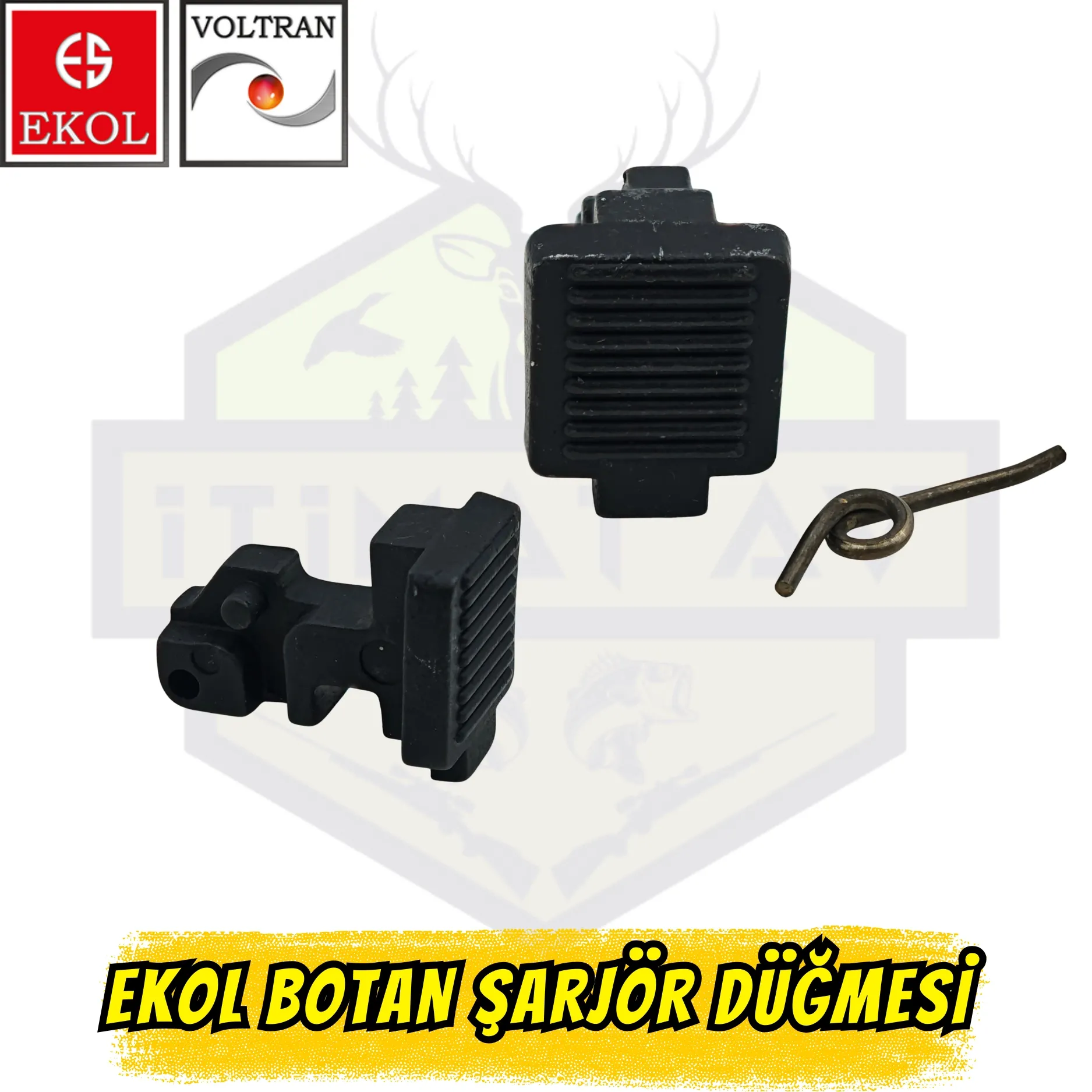 Ekol Botan Orijinal Şarjör Bırakma Düğmesi - Metal Yedek Parça