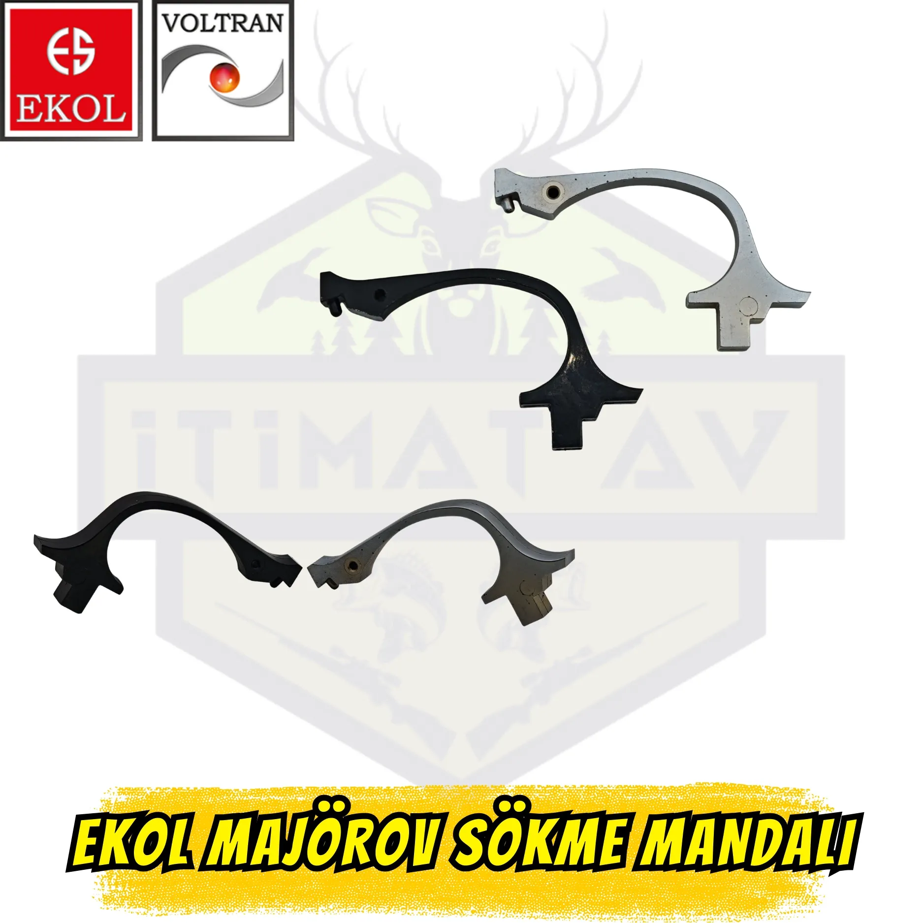 Ekol Majorov Orijinal Tetik Korkuluğu (Sökme Demiri) - Siyah Metal