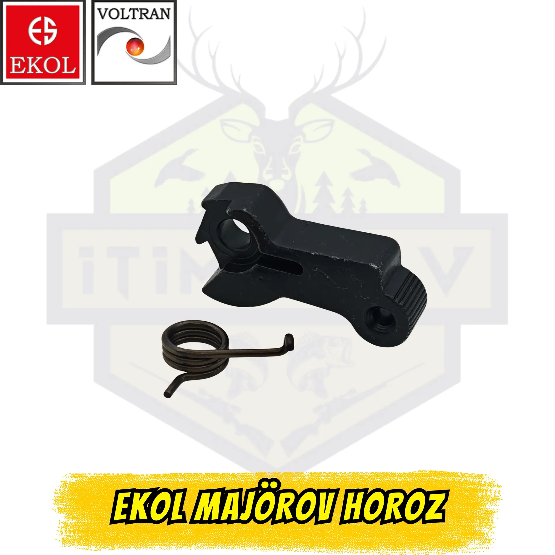 Ekol Majorov Orijinal Horoz (Çekiç) - Siyah Metal Yedek Parça