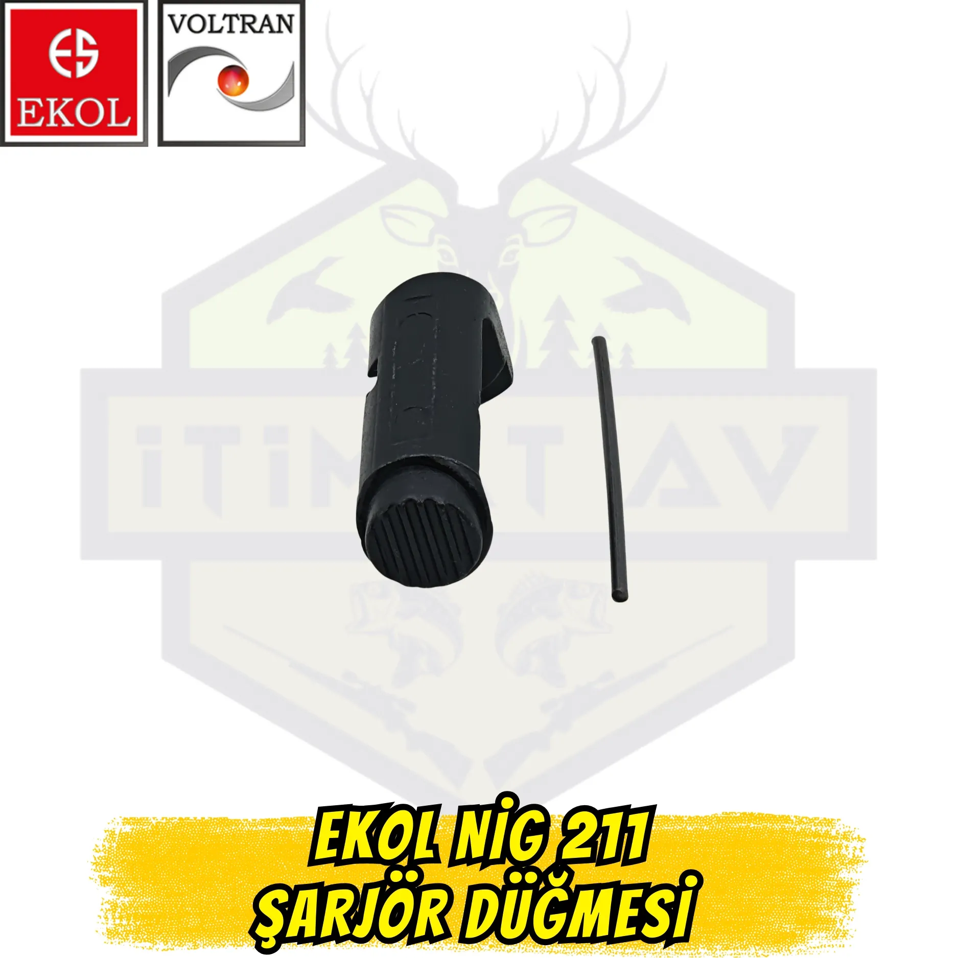 Ekol Nig 211 Orijinal Şarjör Bırakma Düğmesi - Metal Yedek Parça