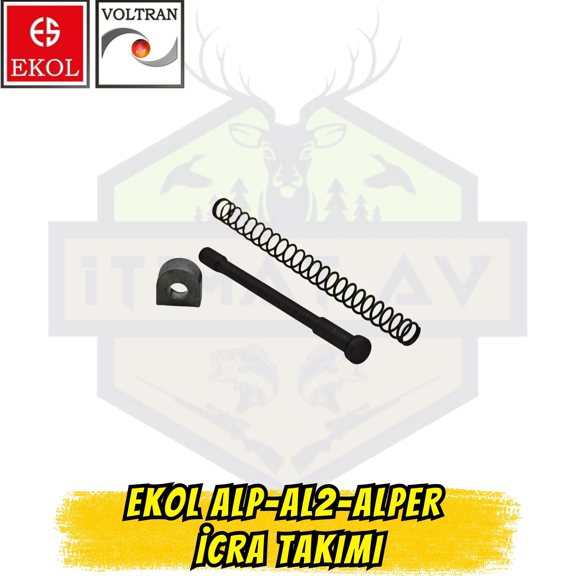 Ekol Alp, Alp 2 & Alper Orijinal İcra Seti - Tam Takım (Mil + Yay + Takoz)