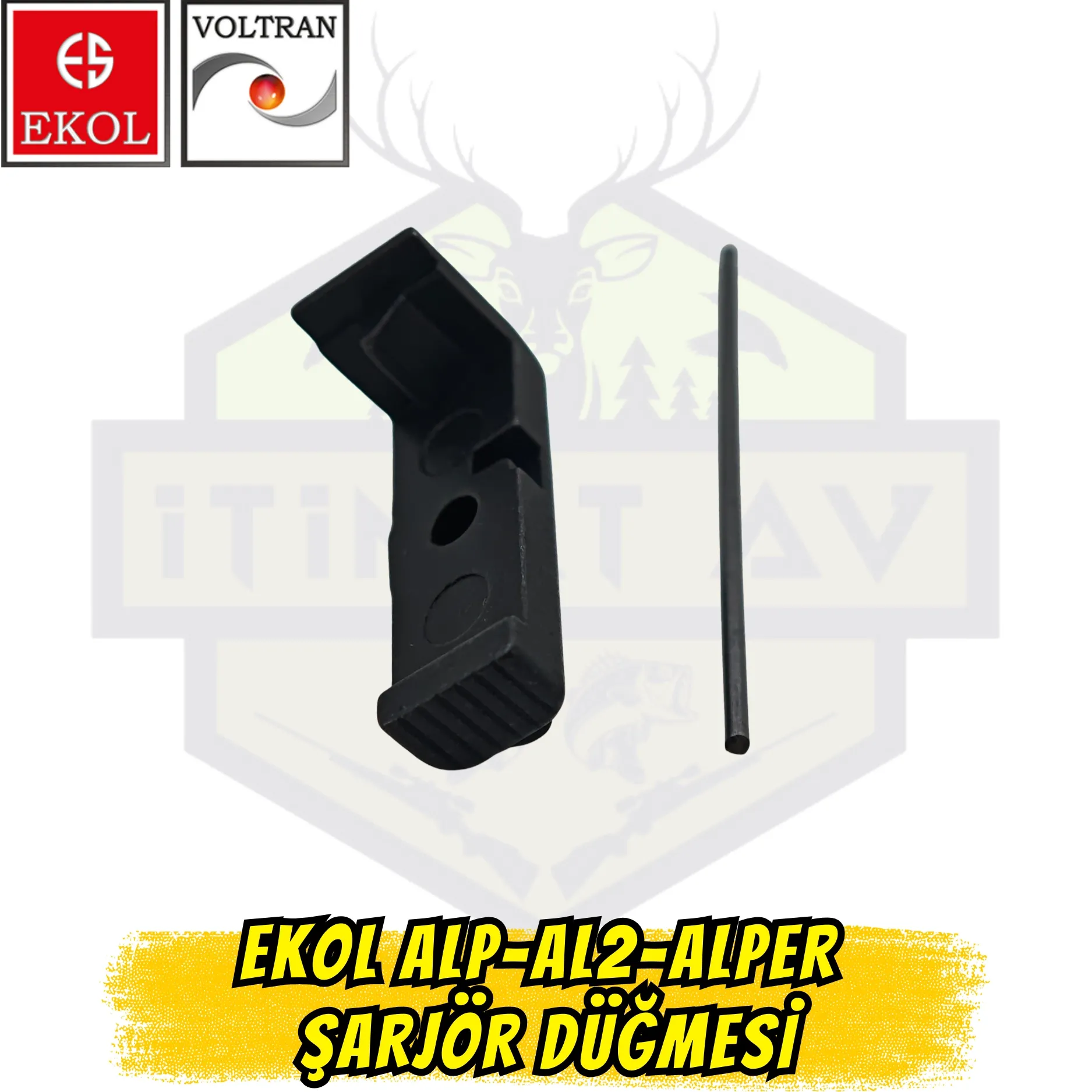 Ekol Alp, Alp 2 & Alper Orijinal Şarjör Bırakma Düğmesi - Metal Yedek Parça