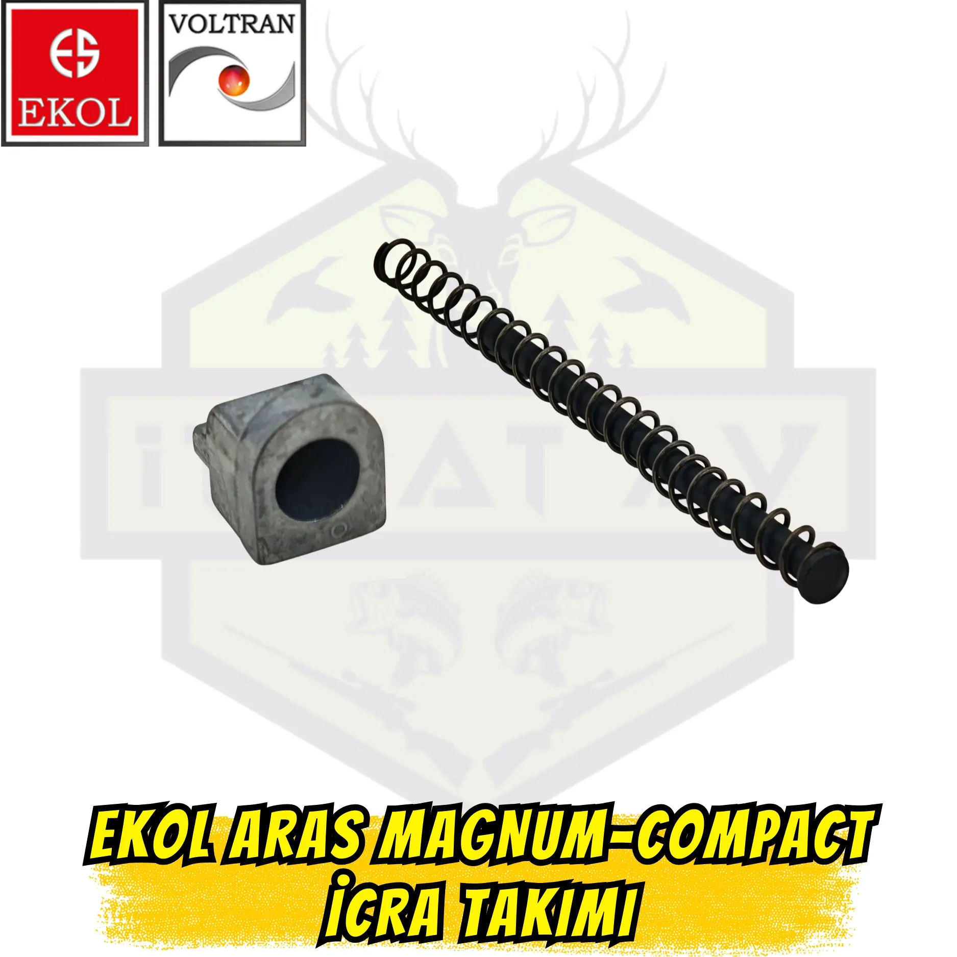 Ekol Aras Magnum & Compact Orijinal İcra Seti - Tam Takım (Mil + Yay + Takoz)