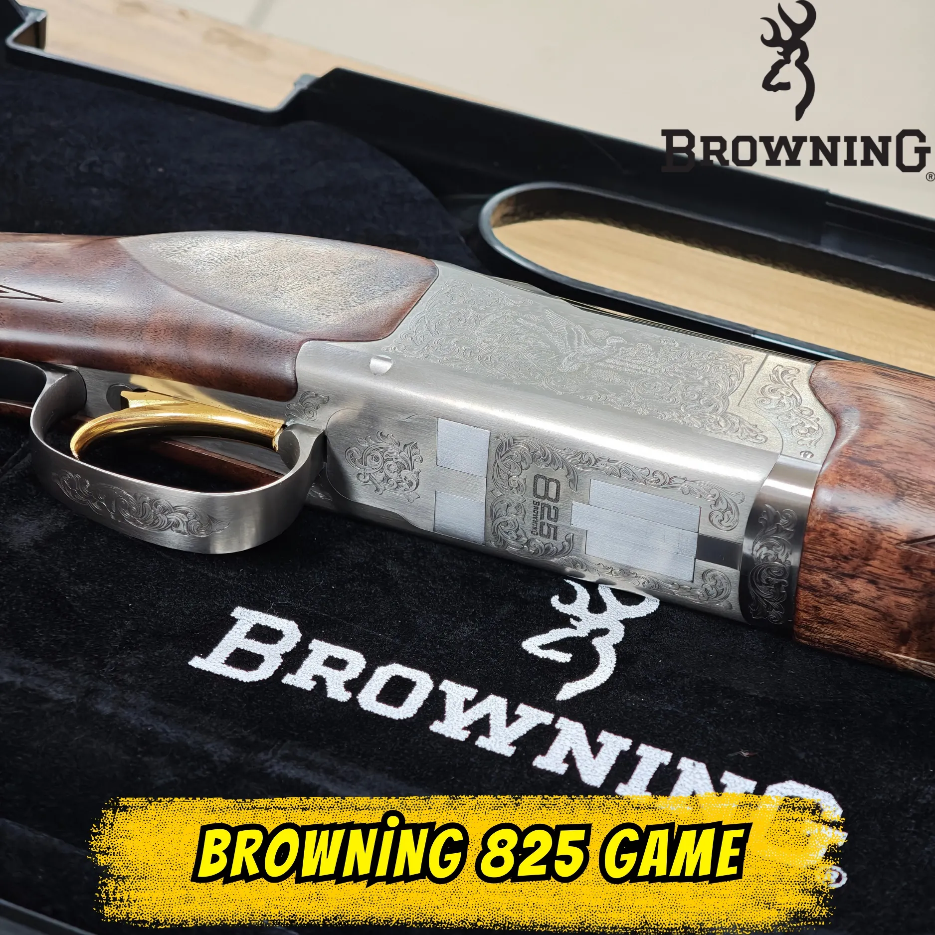 Browning 825 Game RPG Superpoze Av Tüfeği - 12 Kalibre Premium Seri
