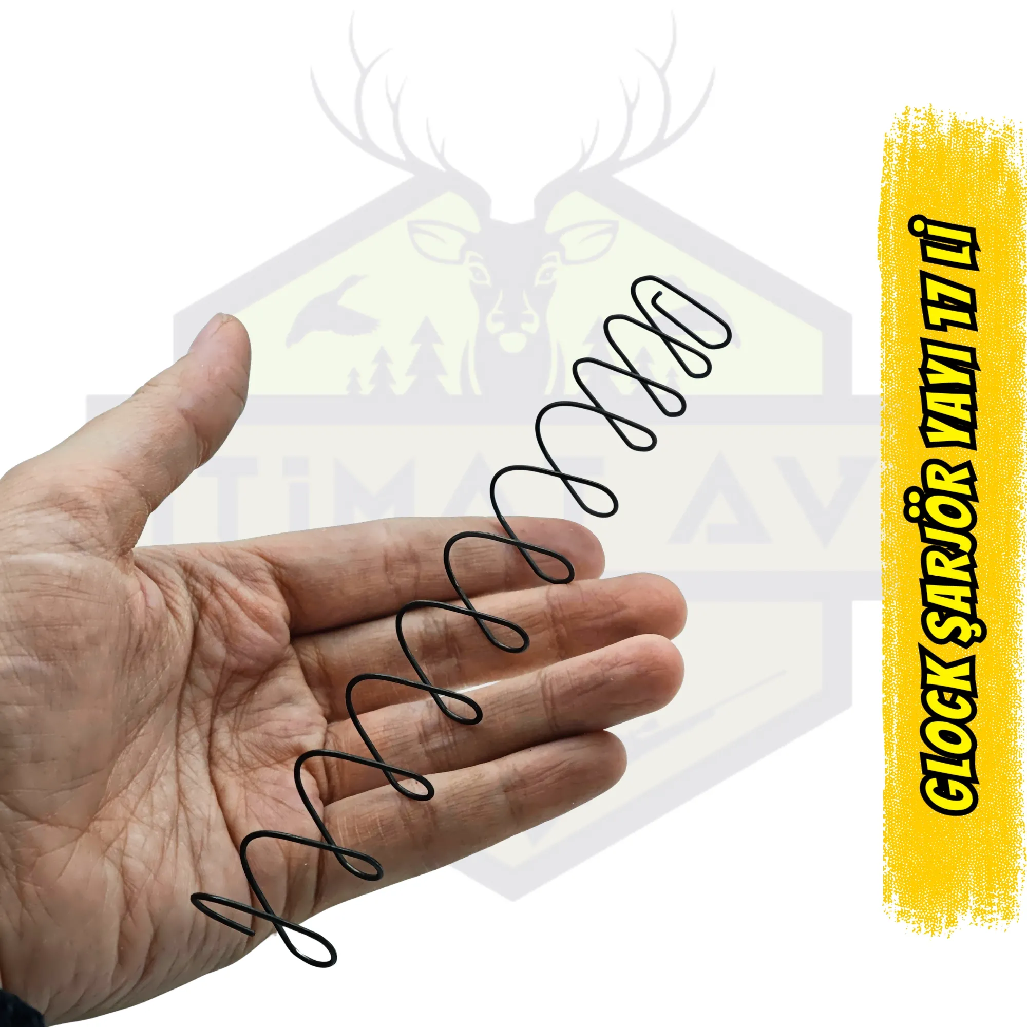 Glock Şarjör Yayı (17 Fişek Kapasiteli) - Yerli Üretim Yüksek Tansiyonlu