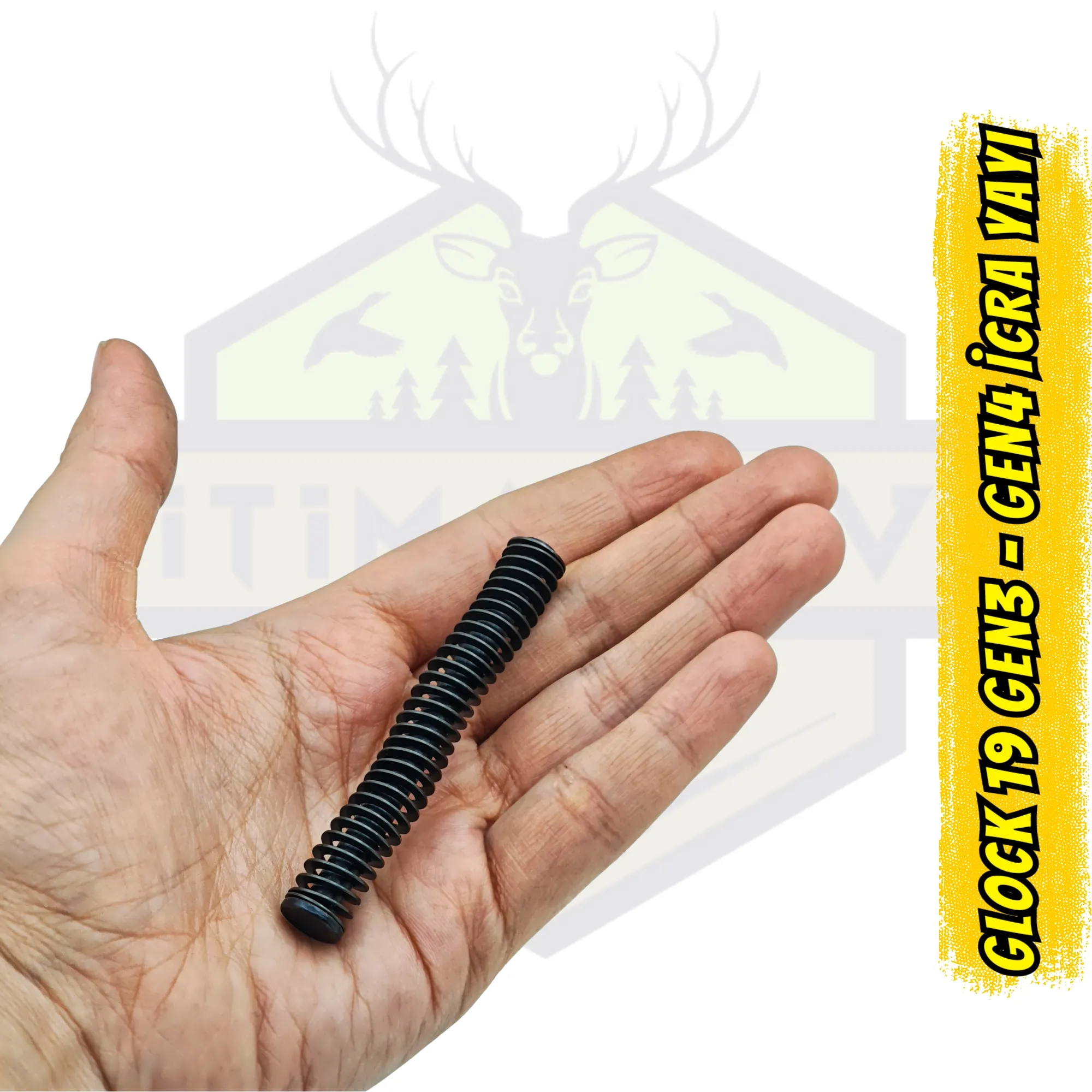 Glock 19 Gen 3 - Gen 4 Uyumlu Yaprak Tipi (Flat-Wire) İcra Yayı