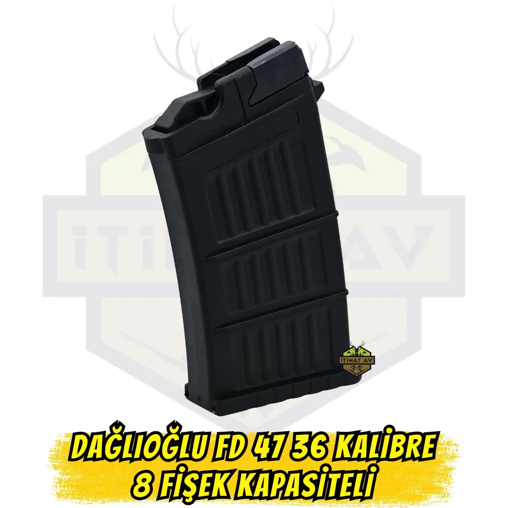 Dağlıoğlu FD 47 36 Kalibre 8 Fişek Kapasiteli Yedek Şarjör