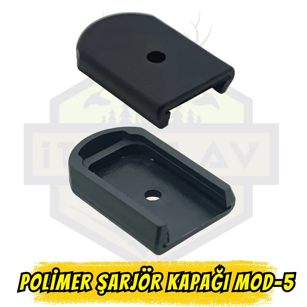 Model 5 Polimer Şarjör Alt Kapağı - 9mm Taktik Kalın Seri