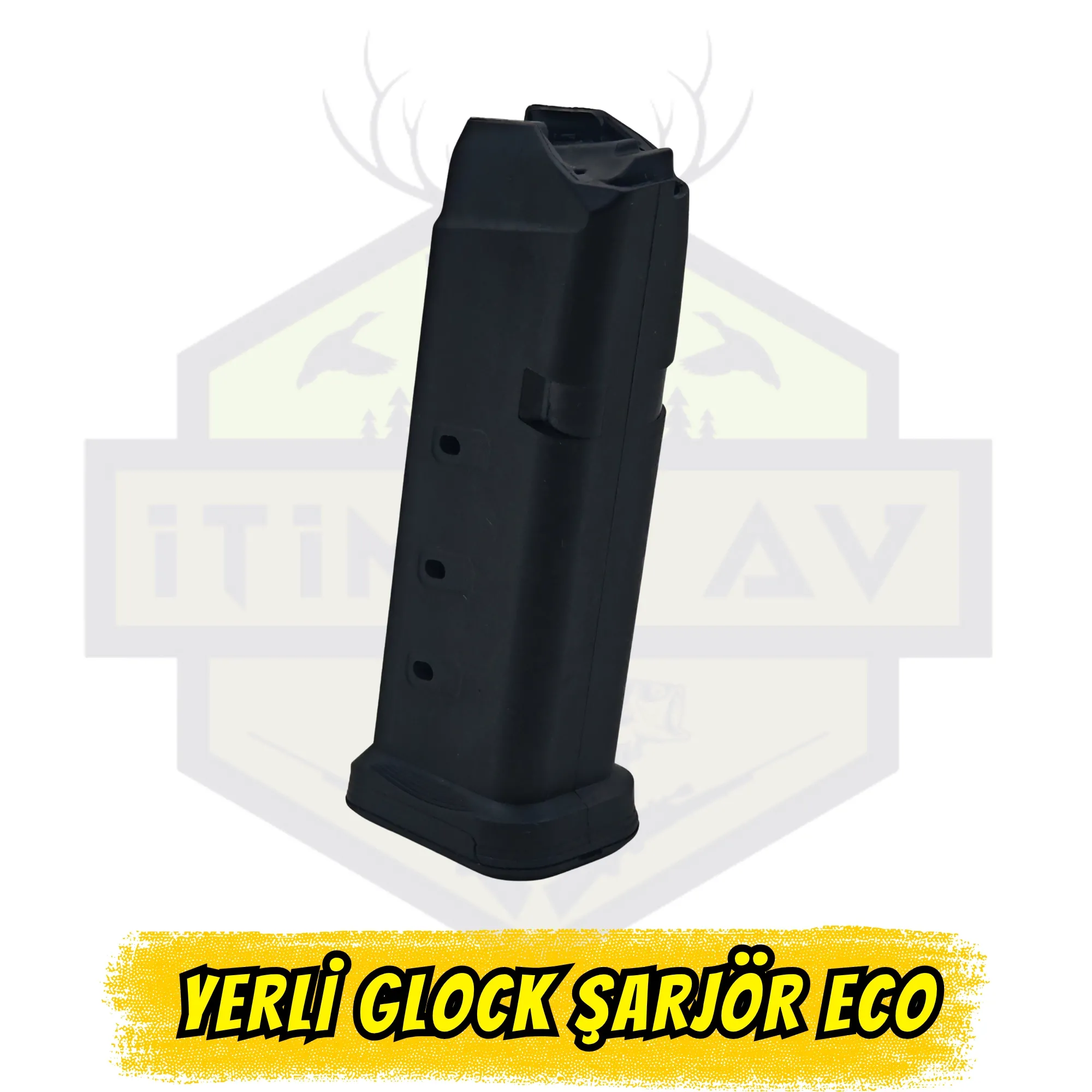 Glock Uyumlu 15li Yedek Şarjör - Yerli Üretim Ekonomik Seri (9mm)