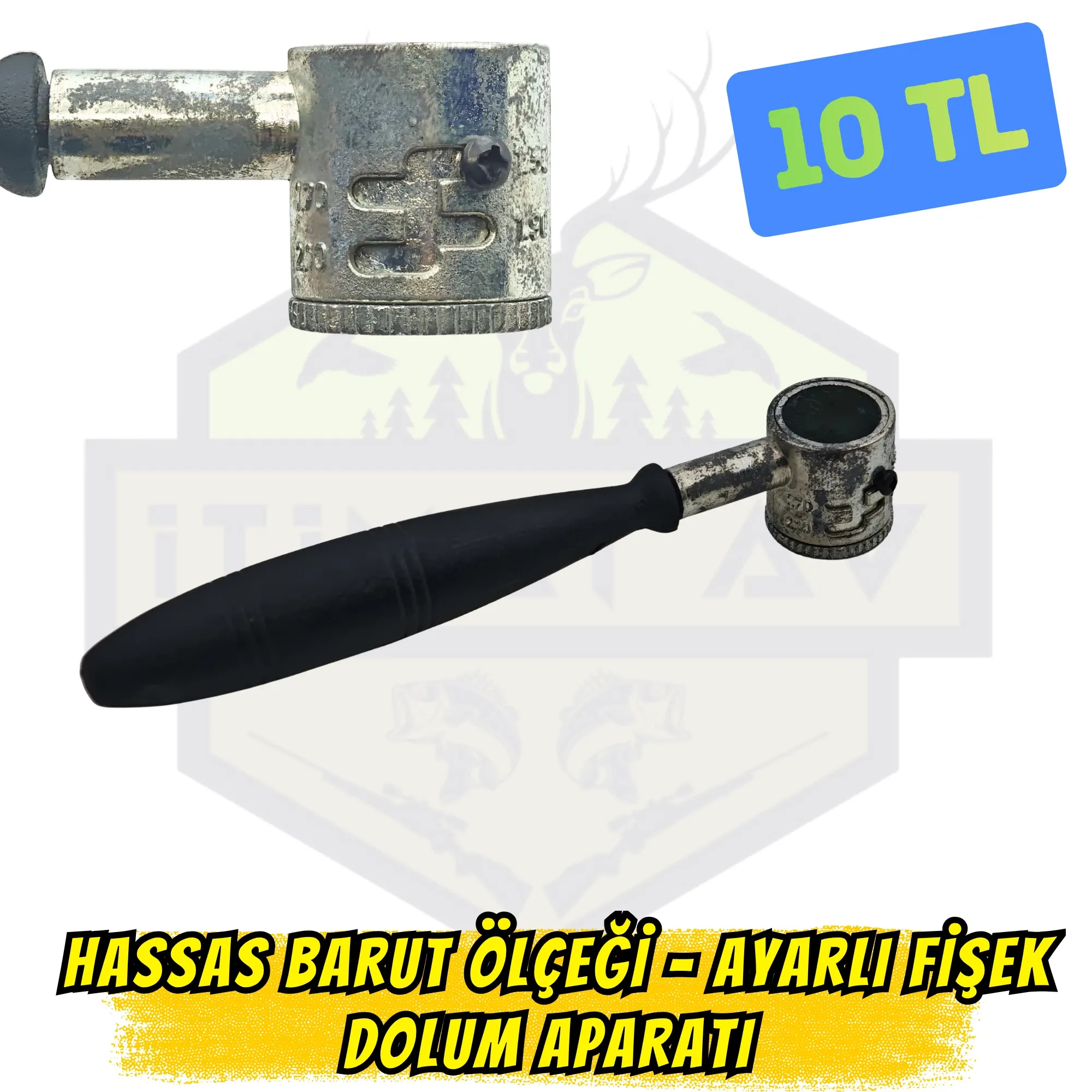 Hassas Barut Ölçeği - Ayarlı Fişek Dolum Aparatı