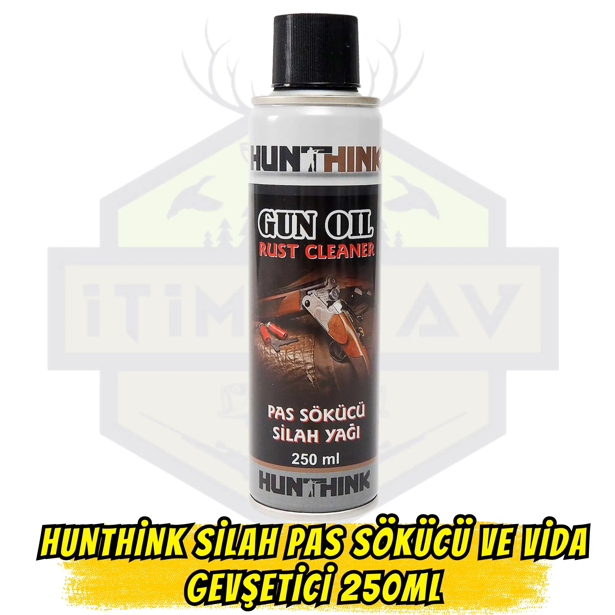Hunthink Silah Pas Sökücü ve Vida Gevşetici Sprey - 250ml (Susuz Formül)