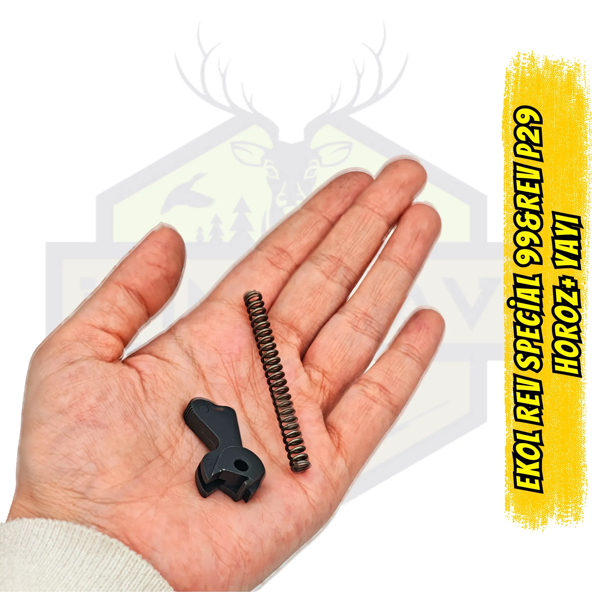 Ekol Special 99 Rev 2 & P29 Rev 2 Kurusıkı Tabanca Horoz ve Horoz Yayı Seti - Siyah